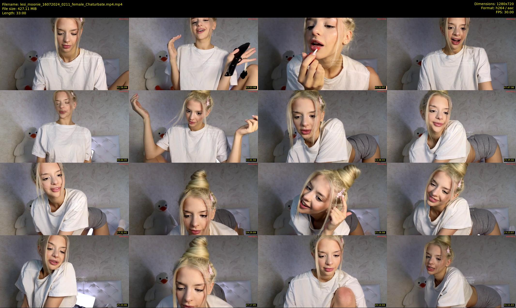 lesi_moonie — 33 minute Chaturbate female cam show recording, 720p, Jul 16, 2024