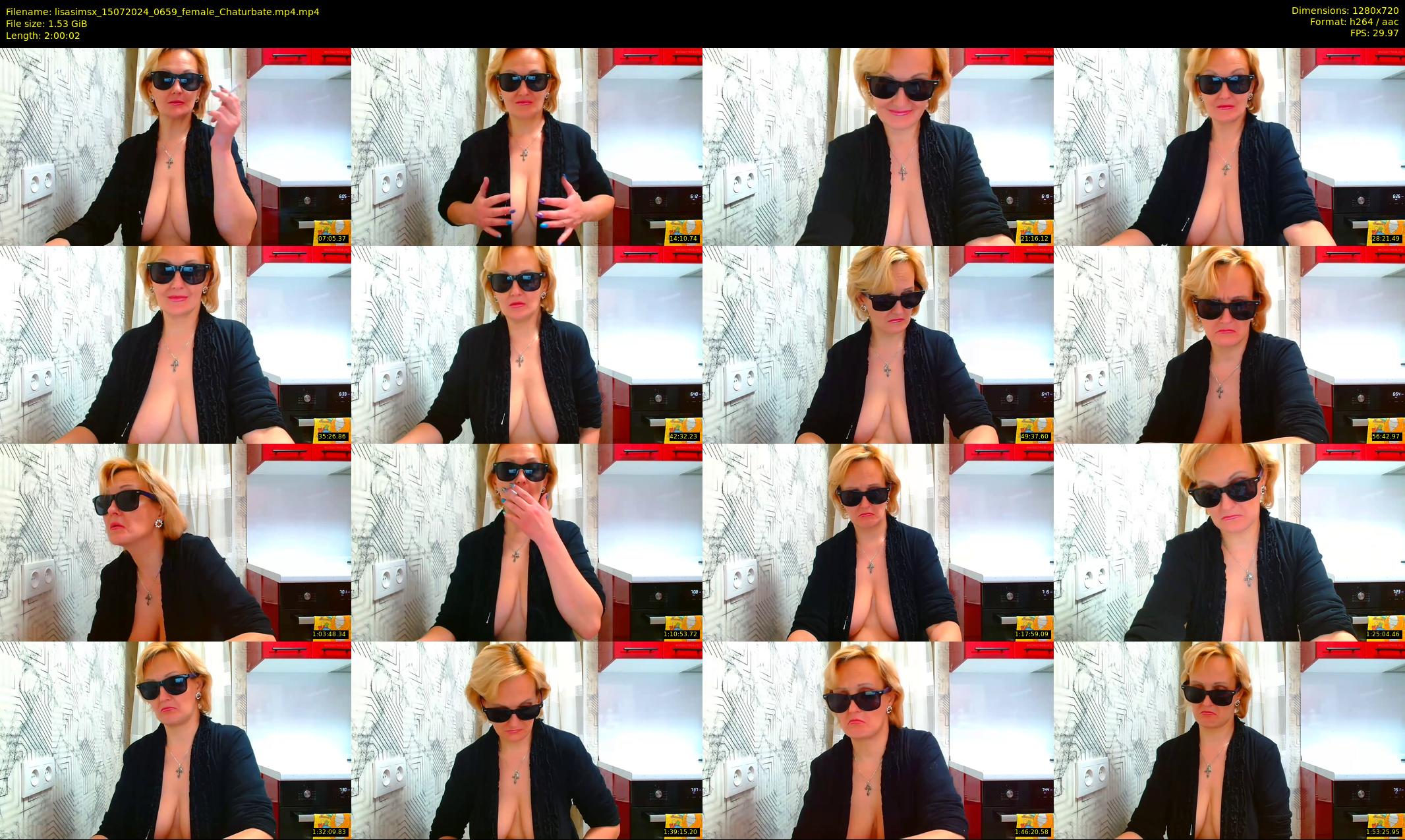 lisasimsx — 121 minute Chaturbate female cam show recording, 720p, Jul 15, 2024
