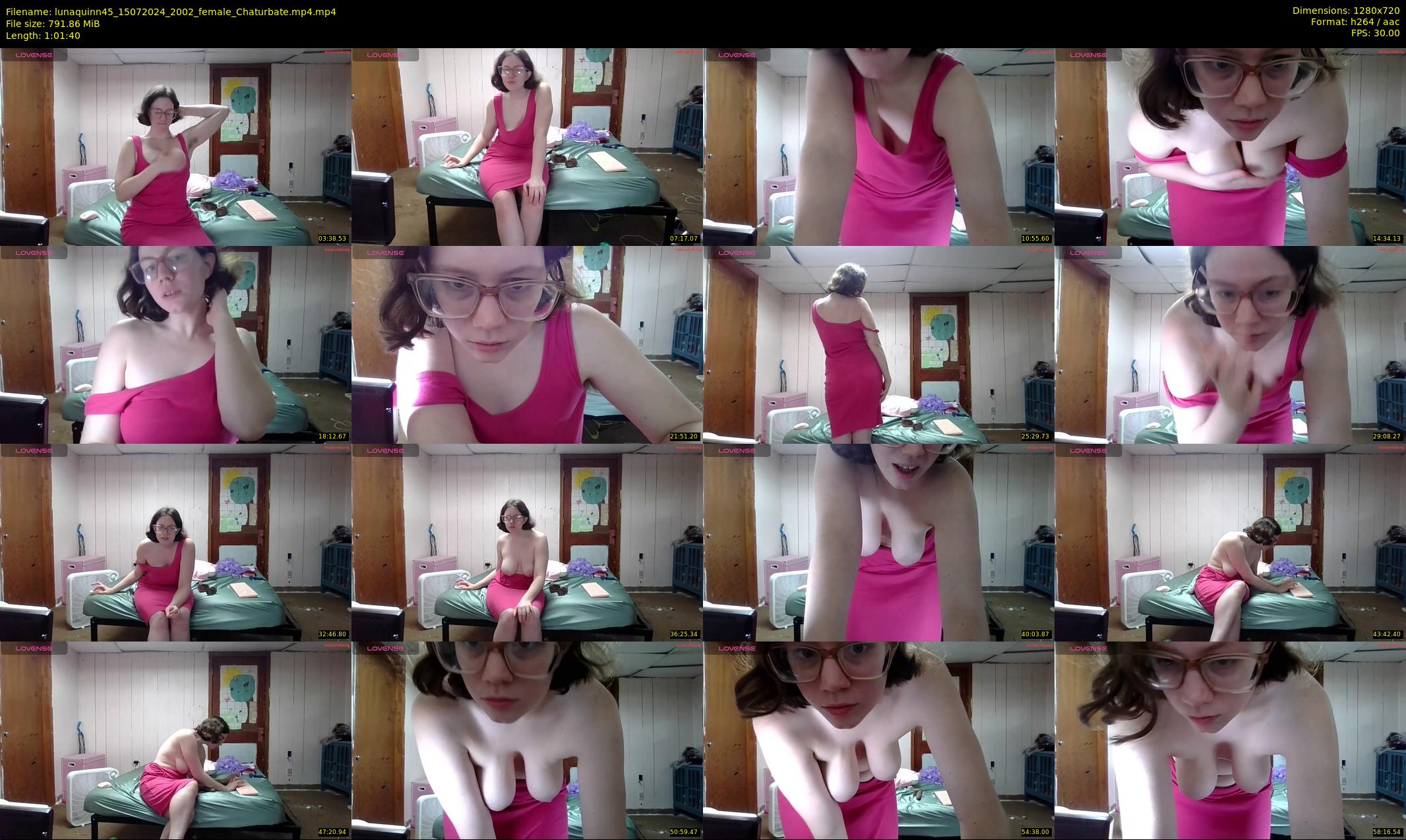 lunaquinn45 — 62 minute Chaturbate female cam show recording, 720p, Jul 15, 2024