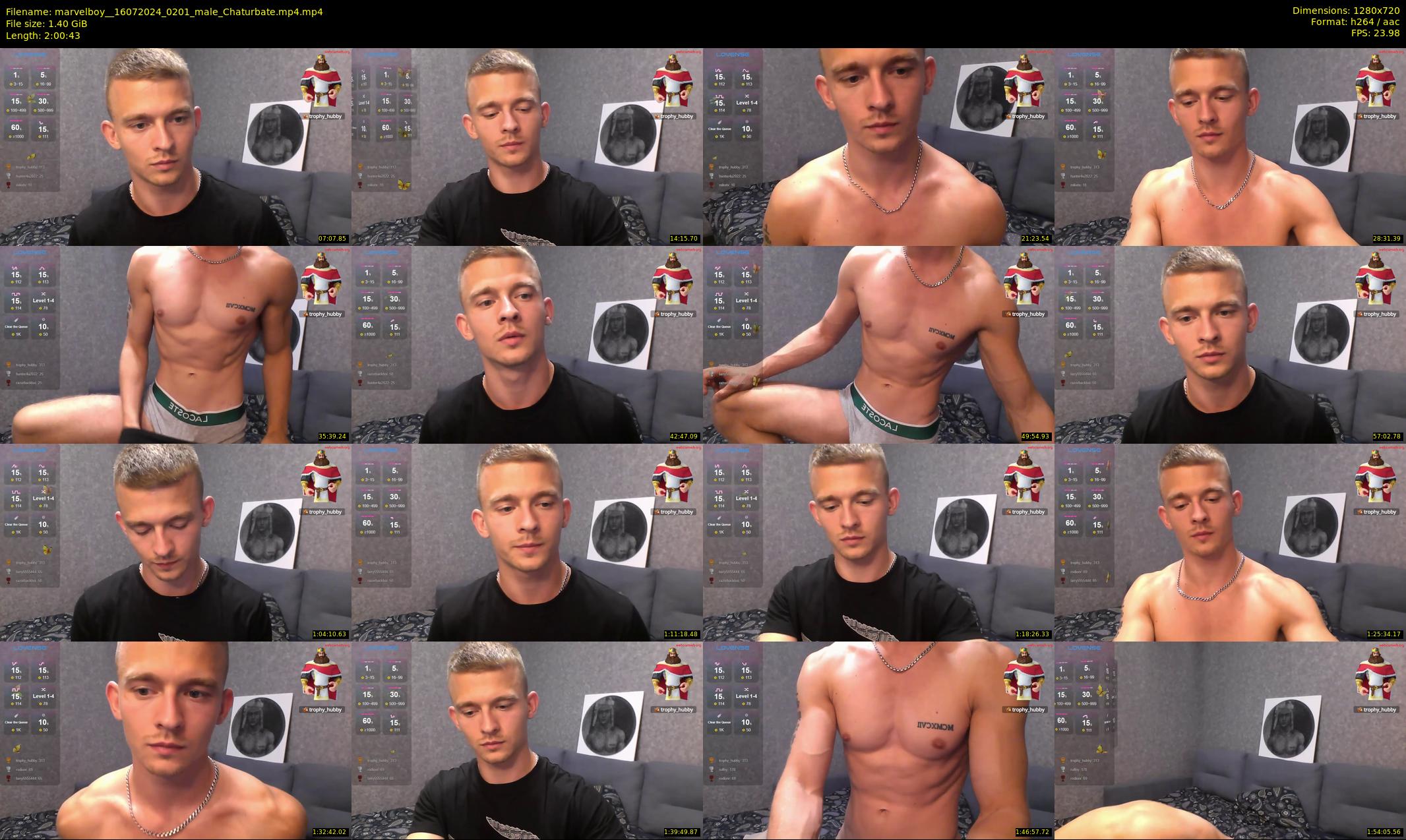 marvelboy_ — 121 minute Chaturbate male cam show recording, 720p, Jul 16, 2024