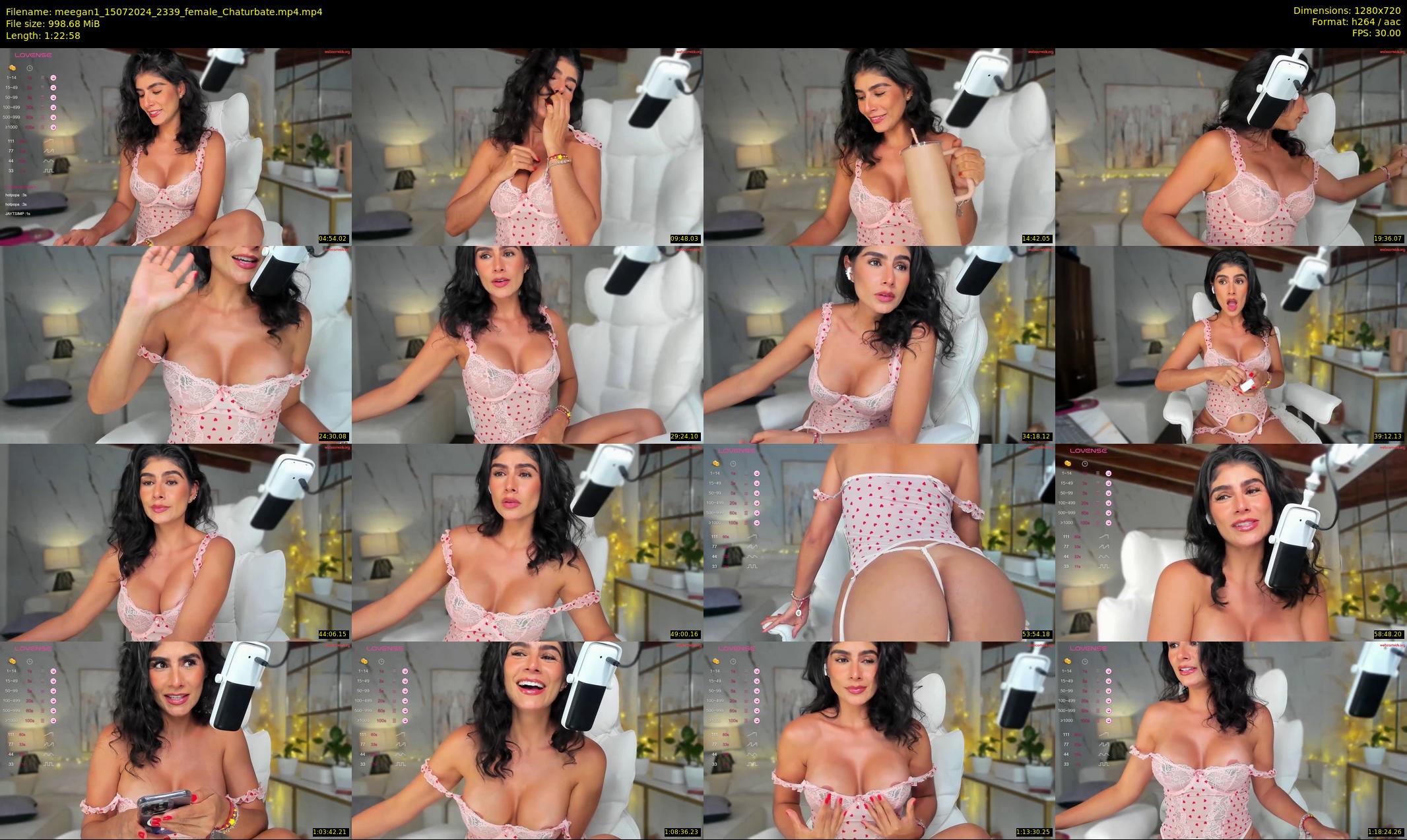 meegan1 — 83 minute Chaturbate female cam show recording, 720p, Jul 15, 2024