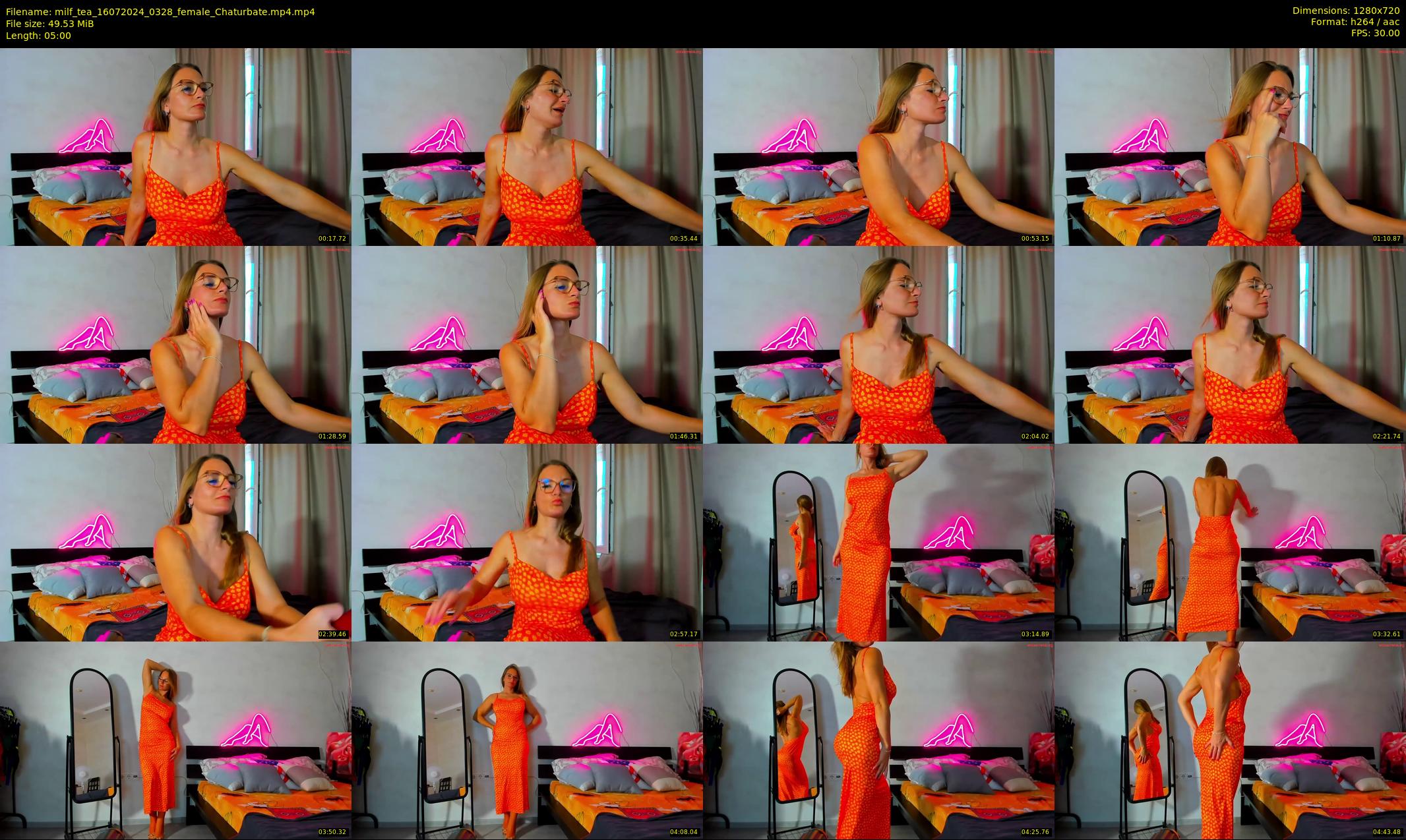 milf_tea — 5 minute Chaturbate female cam show recording, 720p, Jul 16, 2024