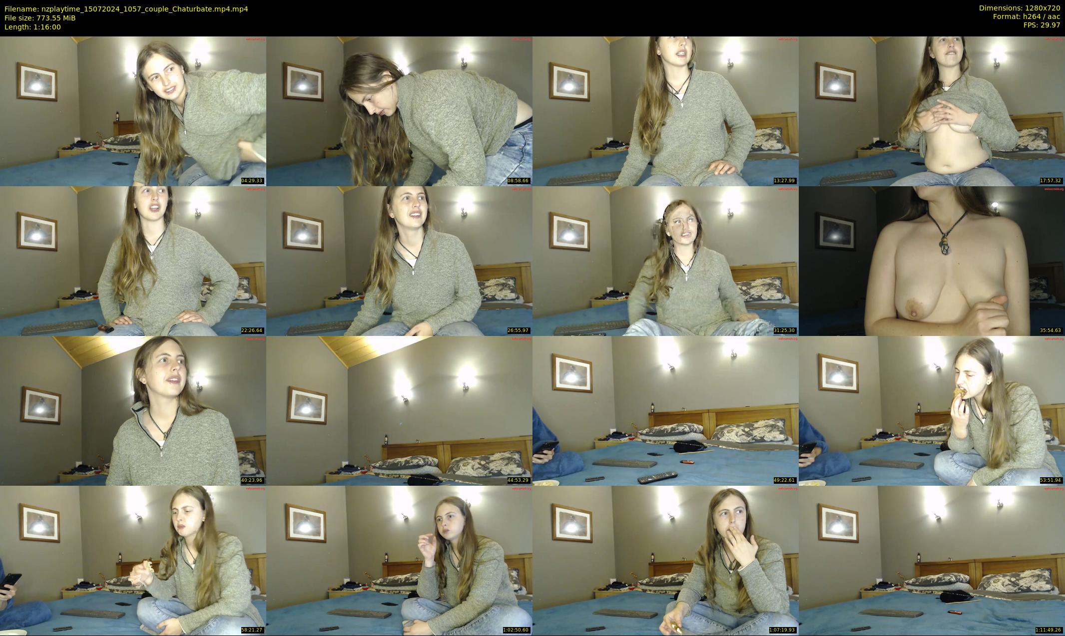 nzplaytime — 76 minute Chaturbate couple cam show recording, 720p, Jul 15, 2024