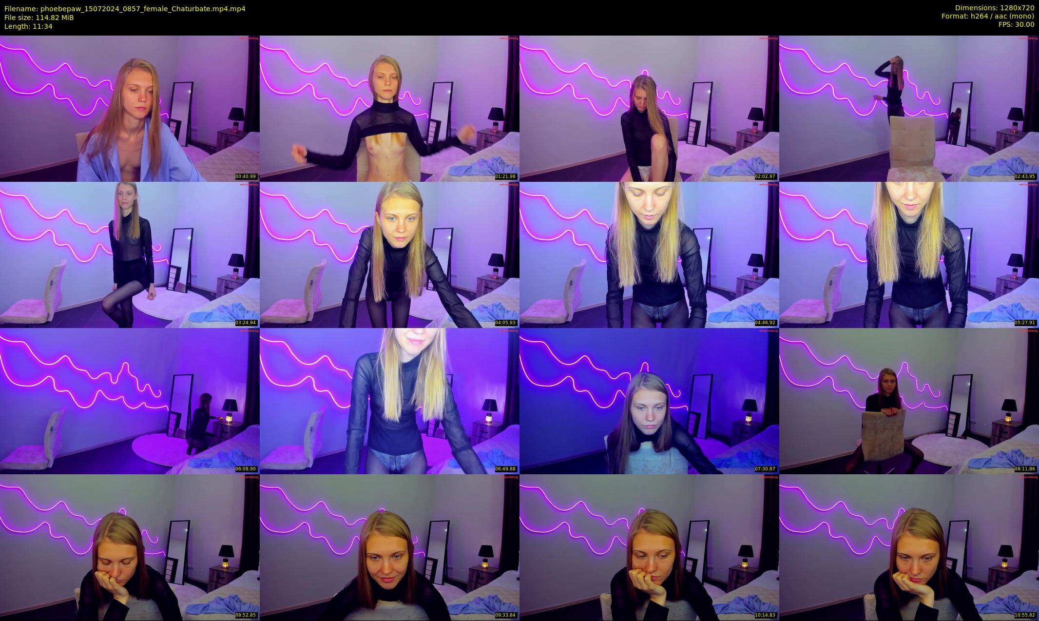 phoebepaw — 12 minute Chaturbate female cam show recording, 720p, Jul 15, 2024