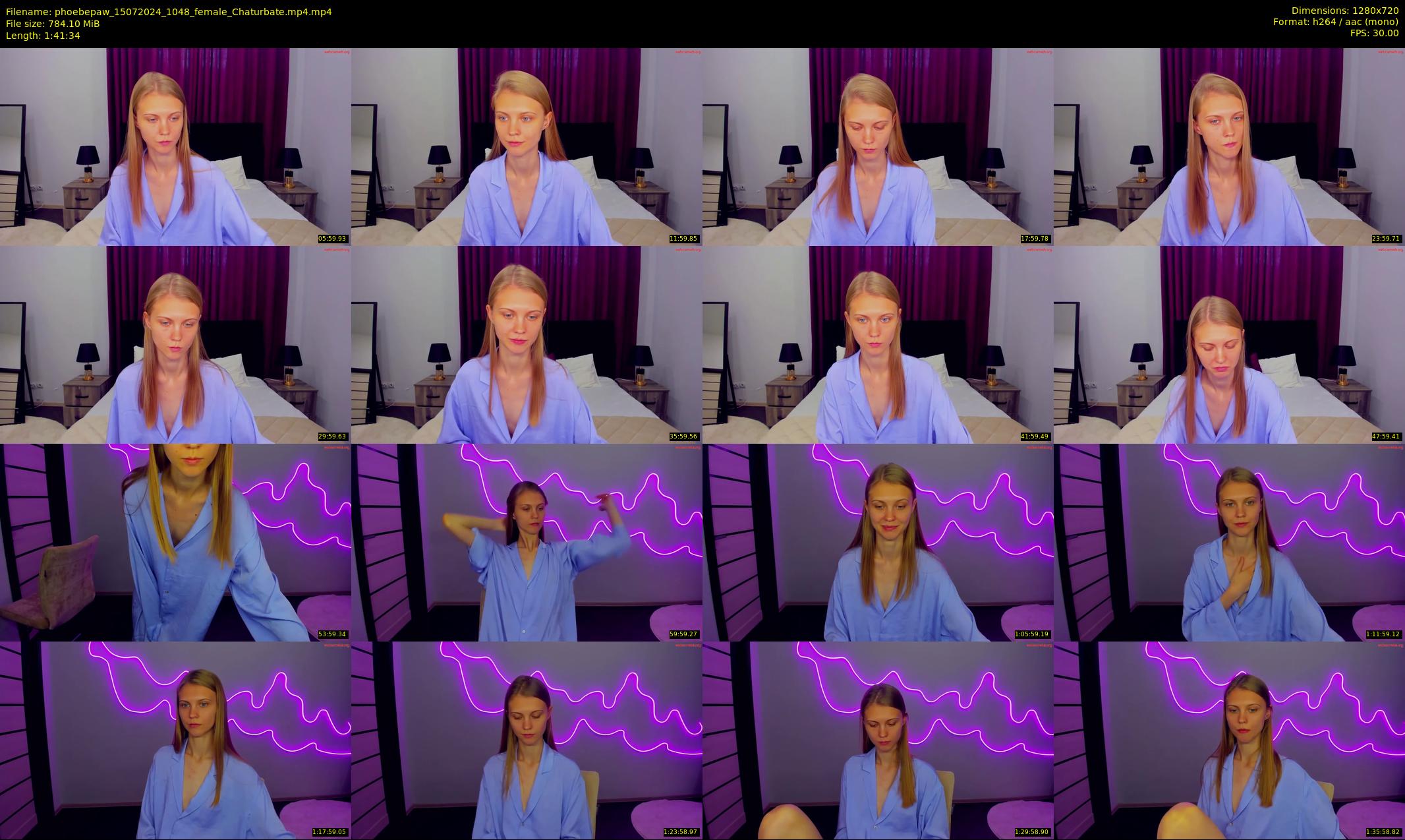 phoebepaw — 102 minute Chaturbate female cam show recording, 720p, Jul 15, 2024