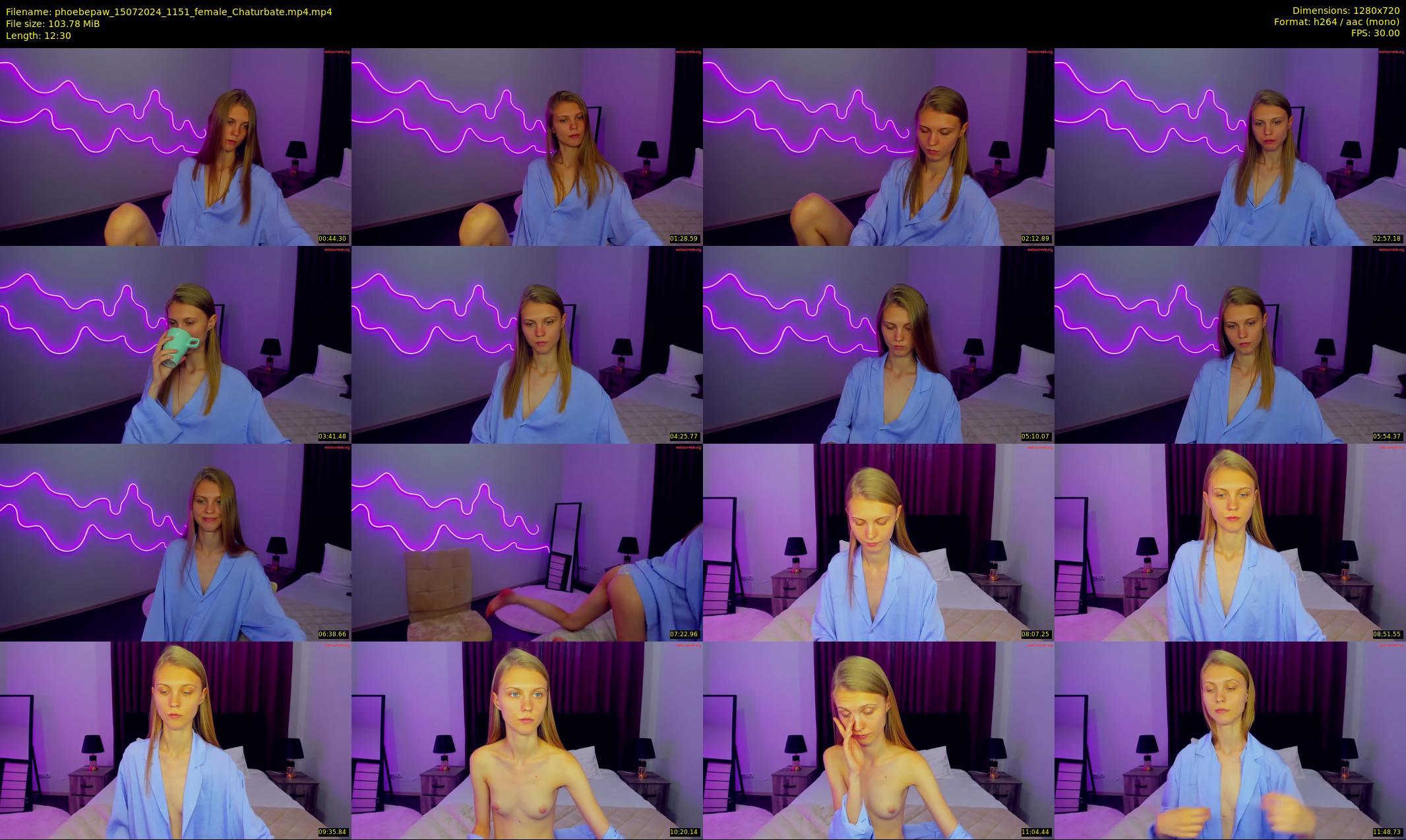 phoebepaw — 13 minute Chaturbate female cam show recording, 720p, Jul 15, 2024