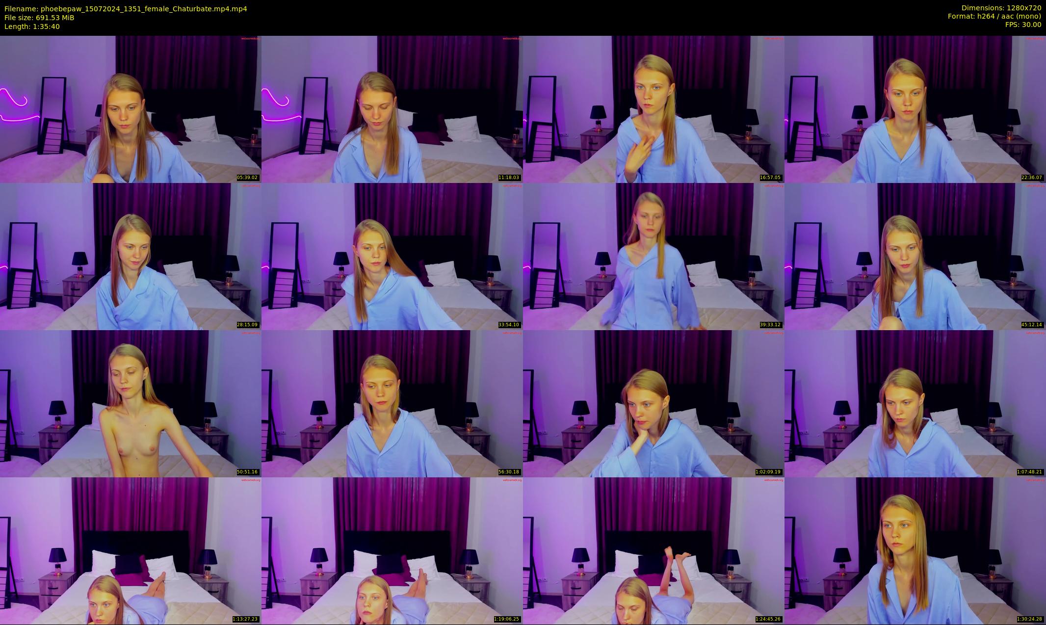 phoebepaw — 96 minute Chaturbate female cam show recording, 720p, Jul 15, 2024