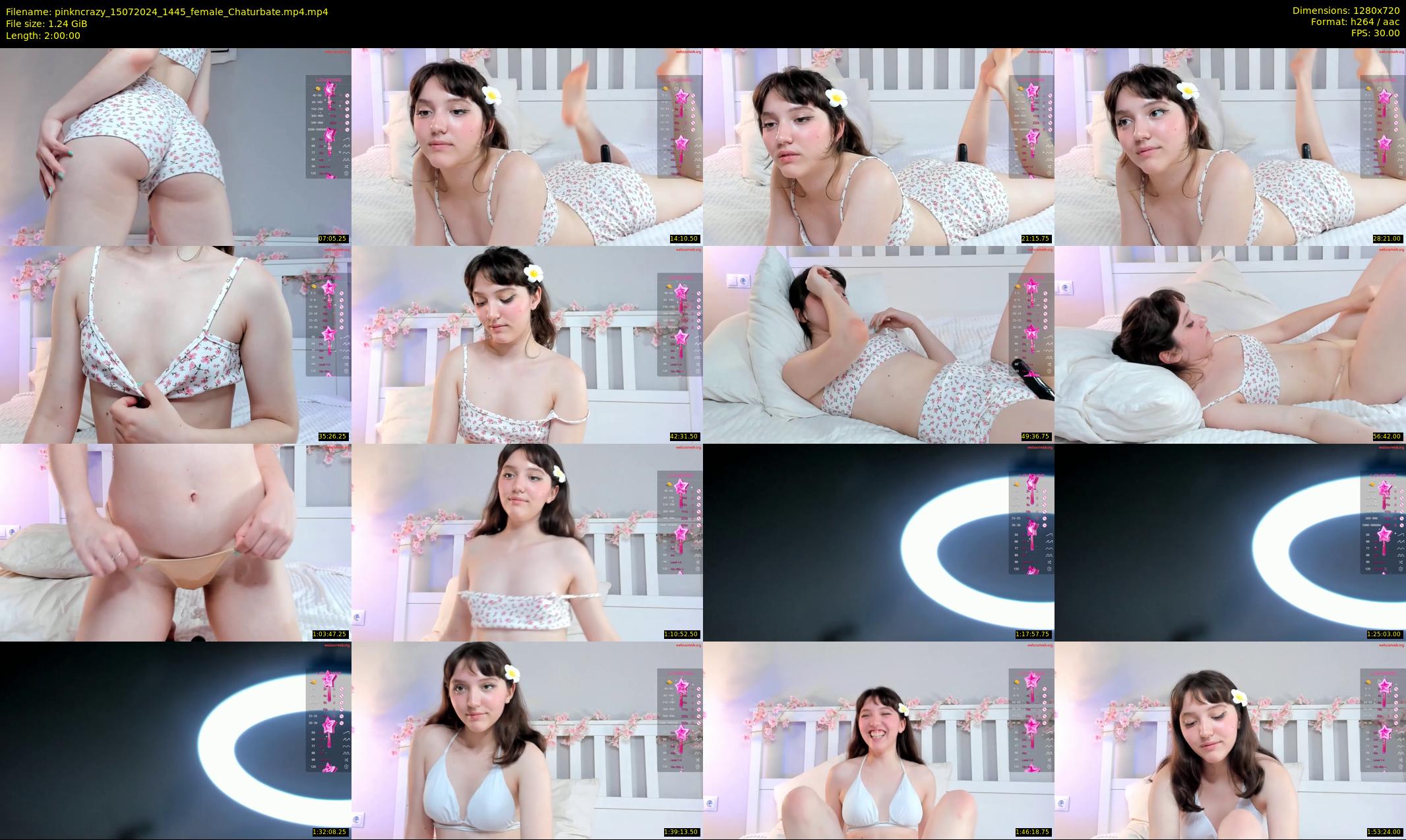 pinkncrazy — 120 minute Chaturbate female cam show recording, 720p, Jul 15, 2024