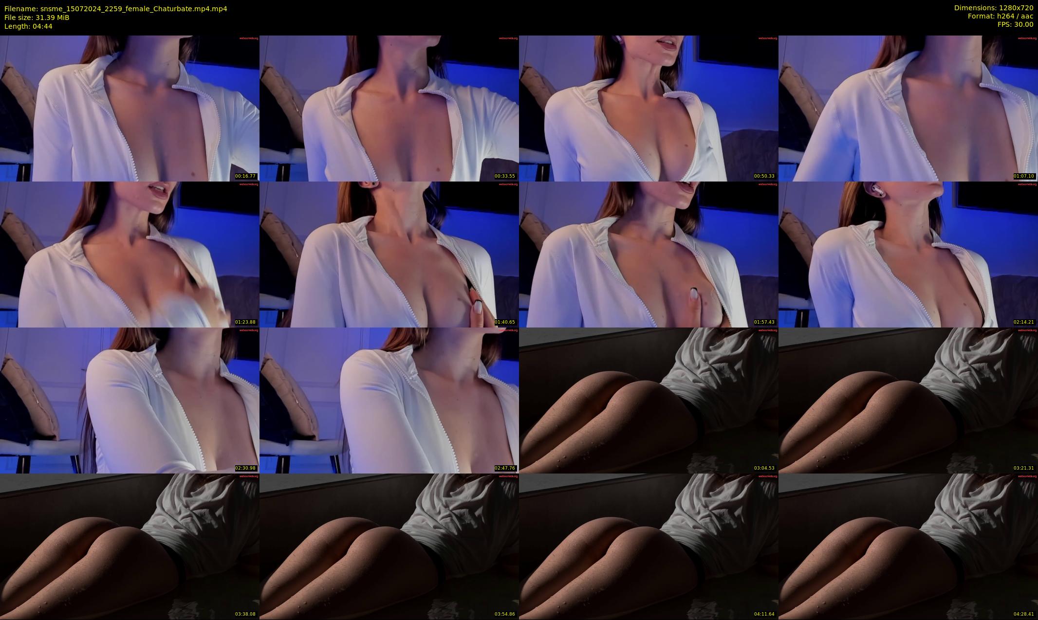 snsme — 5 minute Chaturbate female cam show recording, 720p, Jul 15, 2024