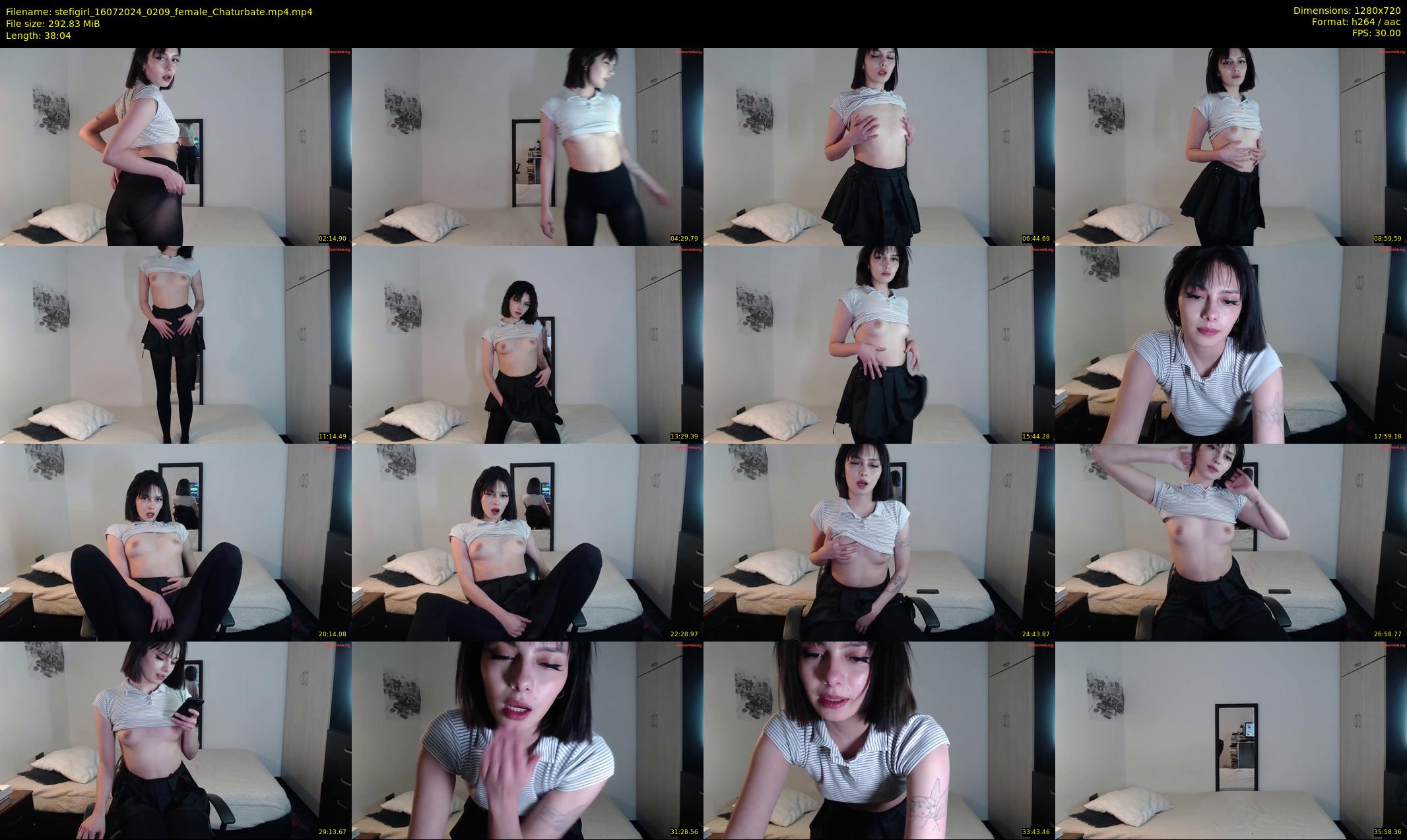 stefigirl — 39 minute Chaturbate female cam show recording, 720p, Jul 16, 2024