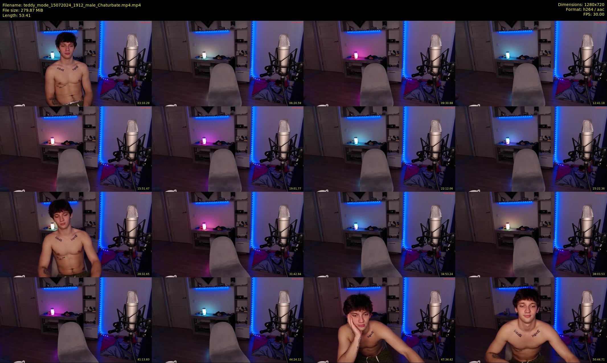 teddy_mode — 54 minute Chaturbate couple cam show recording, 720p, Jul 15, 2024