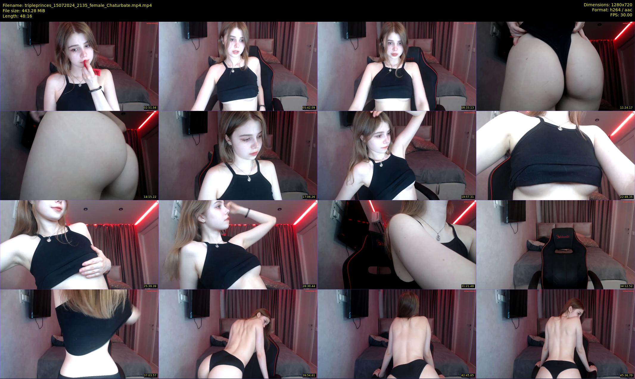 tripleprinces — 49 minute Chaturbate female cam show recording, 720p, Jul 15, 2024