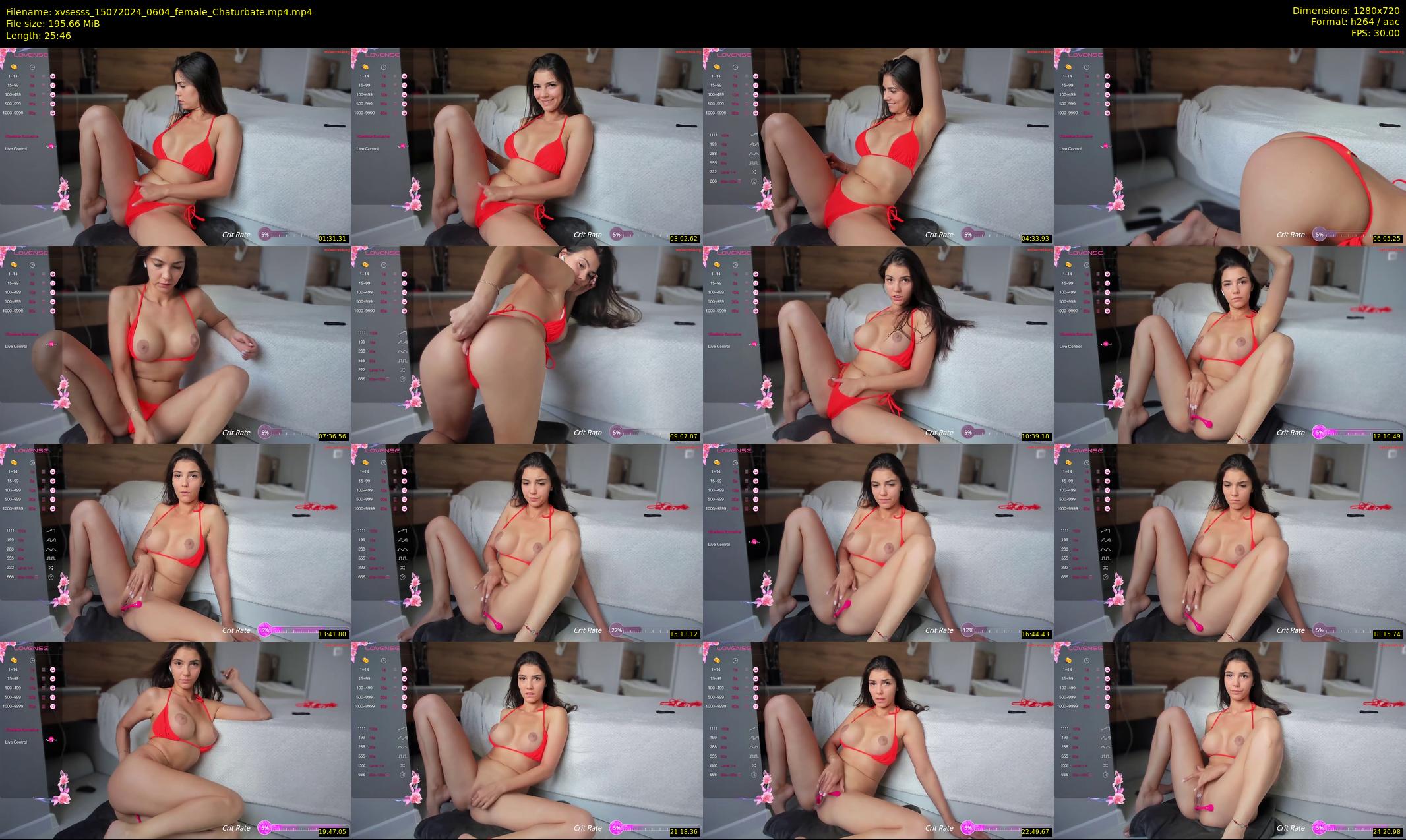 xvsesss — 26 minute Chaturbate female cam show recording, 720p, Jul 15, 2024