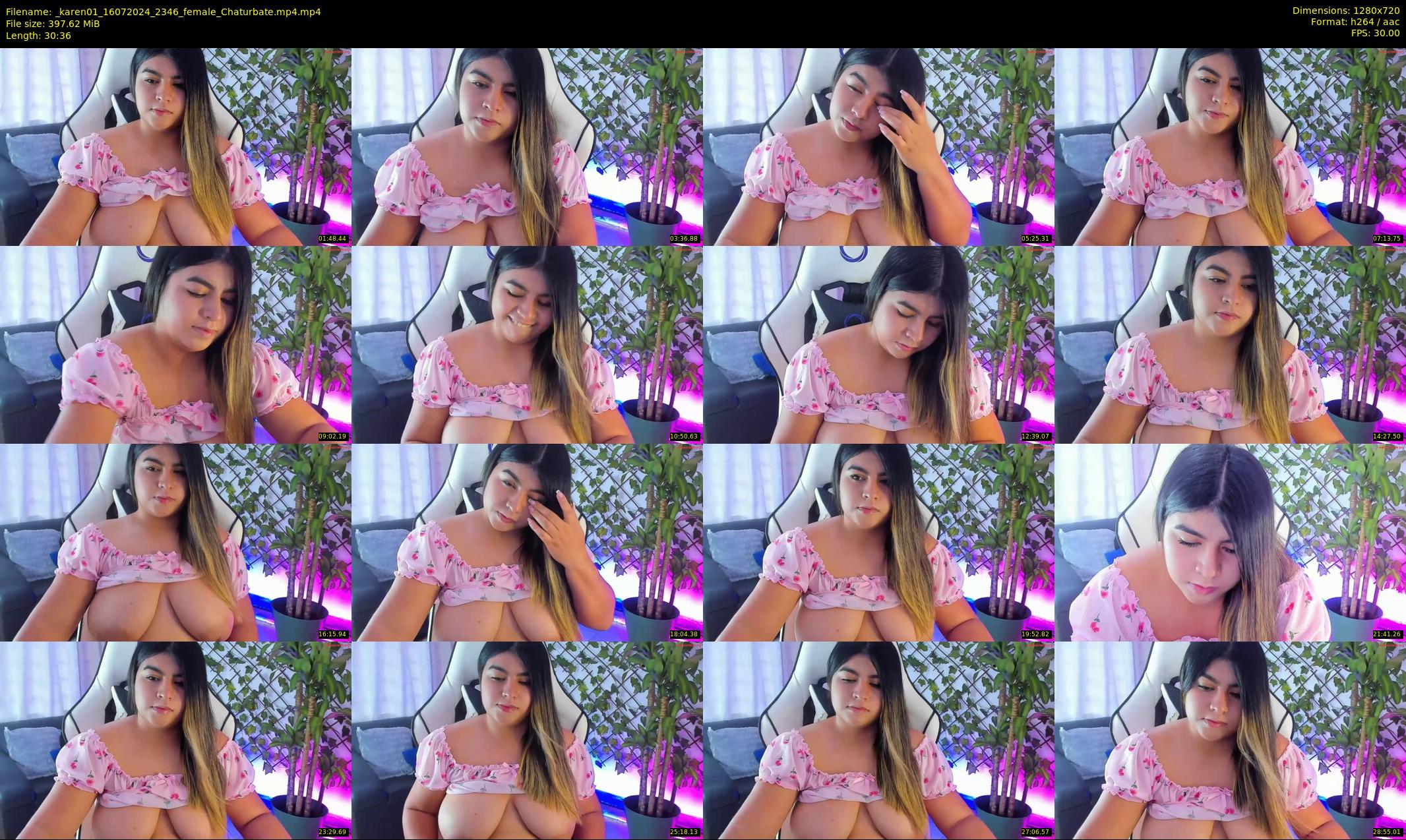 _karen01 — 31 minute Chaturbate female cam show recording, 720p, Jul 16, 2024