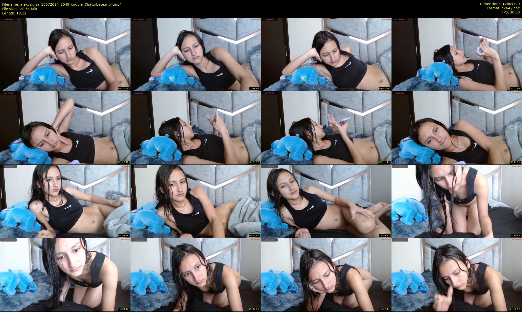 alexvsluisa — 19 minute Chaturbate couple cam show recording, 720p, Jul 16, 2024