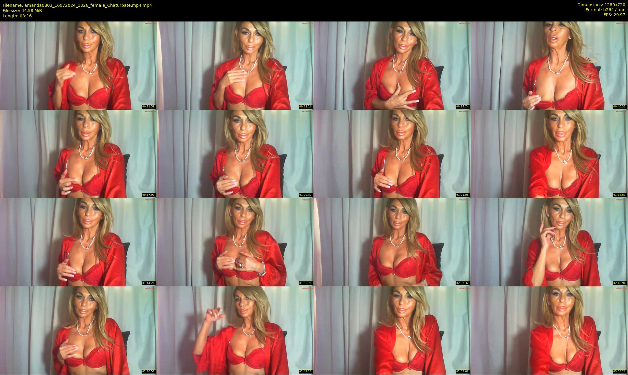 amanda0803 — 4 minute Chaturbate female cam show recording, 720p, Jul 16, 2024