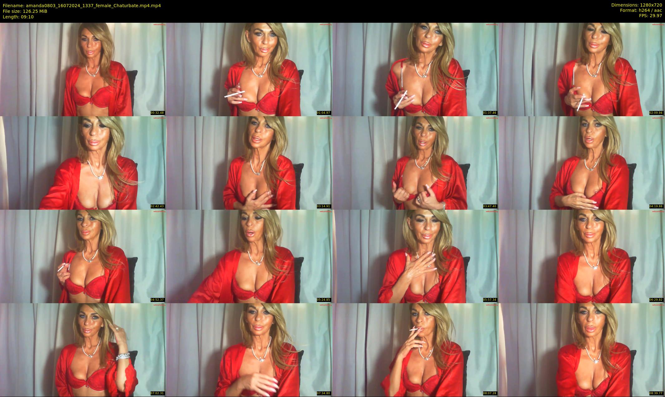 amanda0803 — 10 minute Chaturbate female cam show recording, 720p, Jul 16, 2024