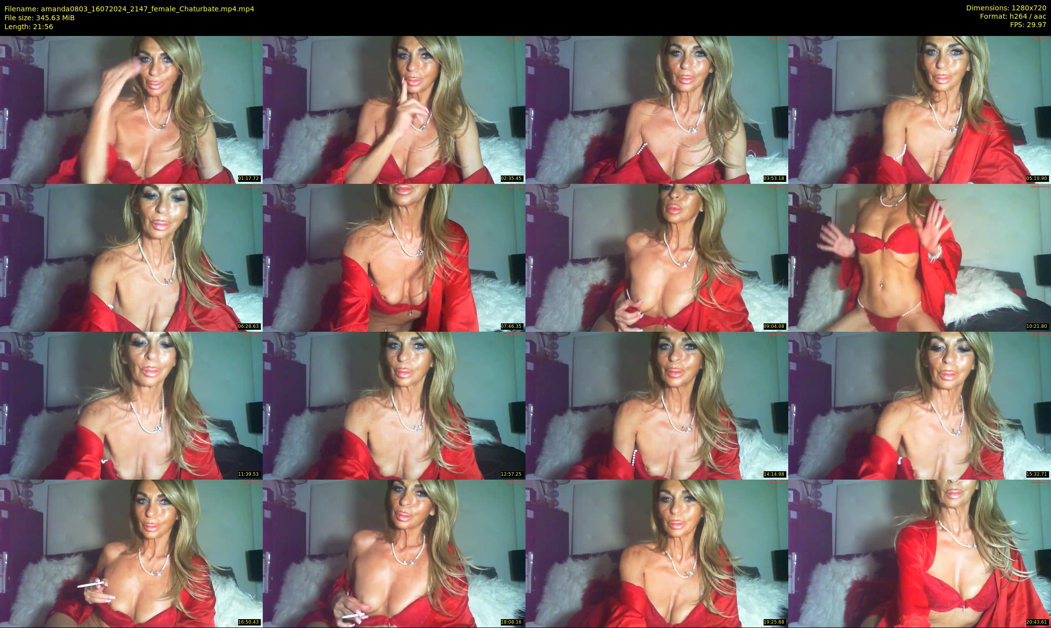 amanda0803 — 22 minute Chaturbate female cam show recording, 720p, Jul 16, 2024