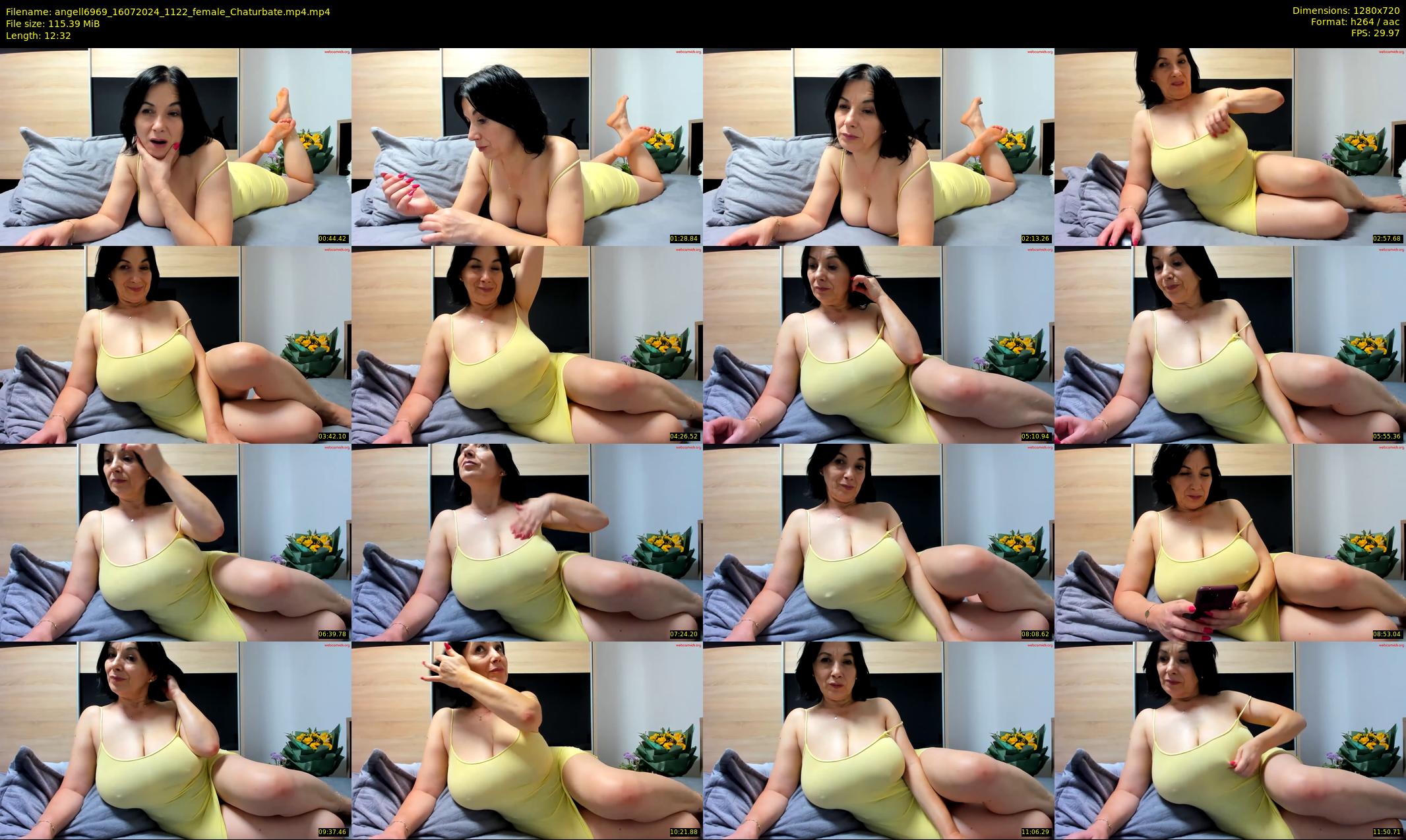 angell6969 — 13 minute Chaturbate female cam show recording, 720p, Jul 16, 2024