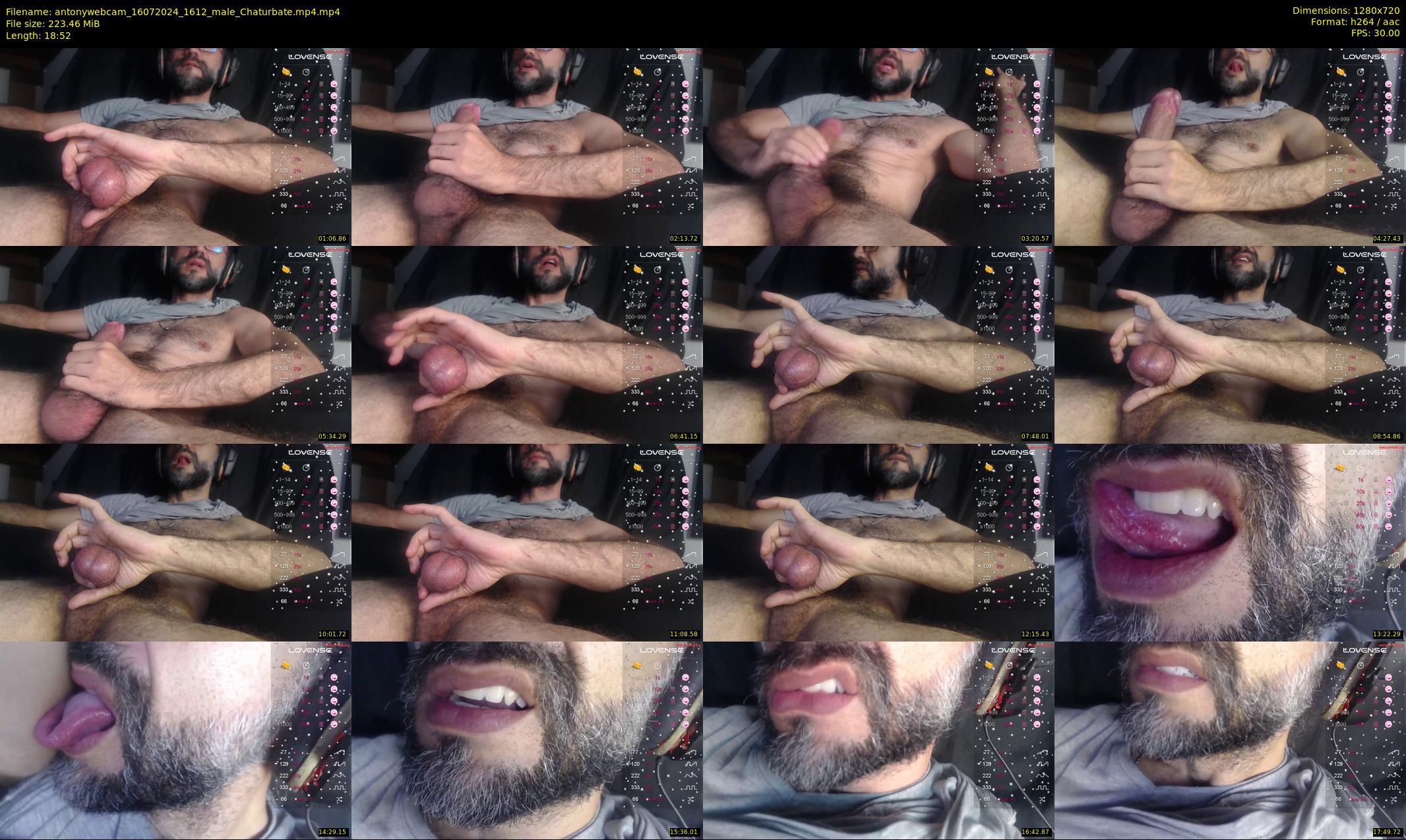 antonywebcam — 19 minute Chaturbate male cam show recording, 720p, Jul 16, 2024