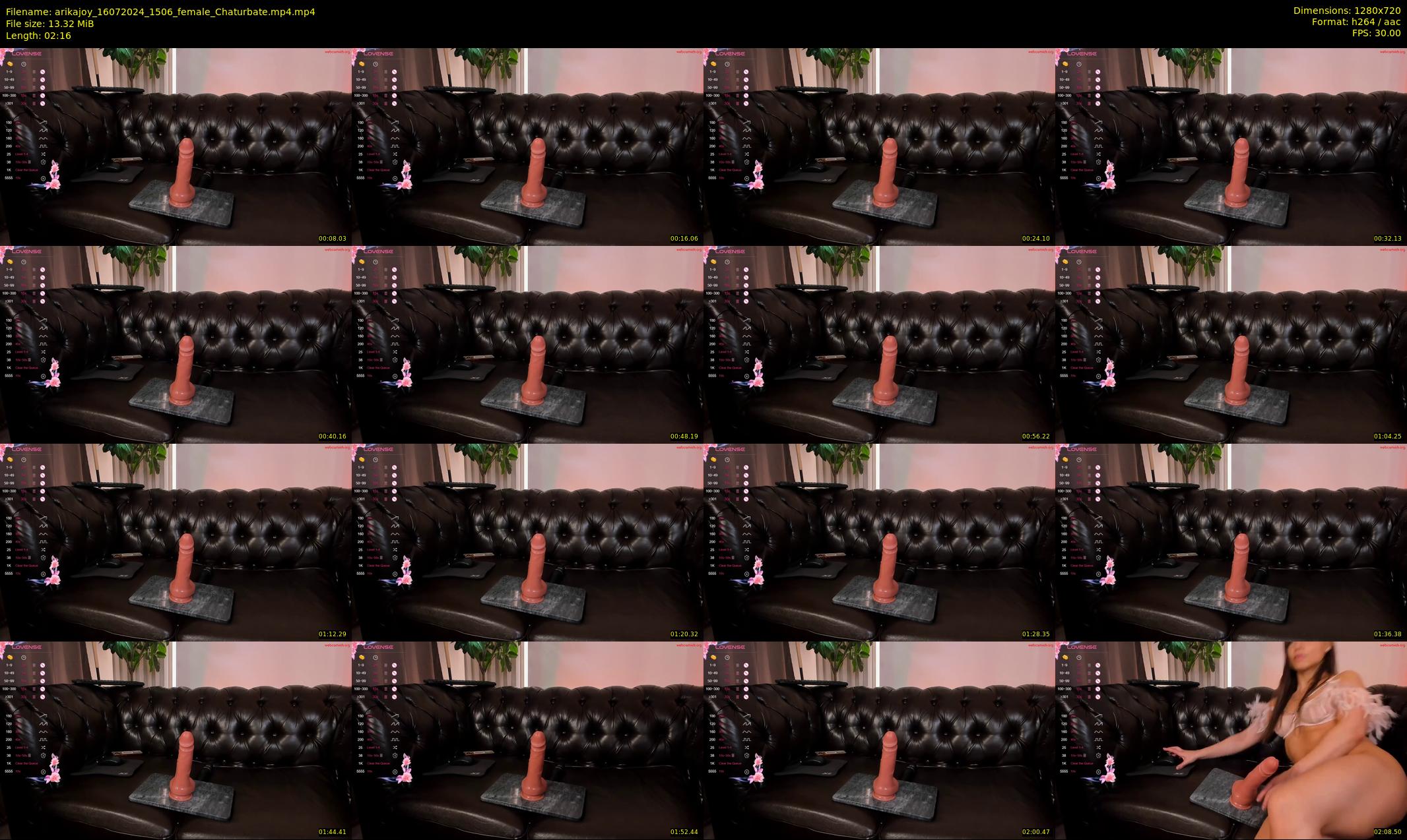 arikajoy — 3 minute Chaturbate female cam show recording, 720p, Jul 16, 2024