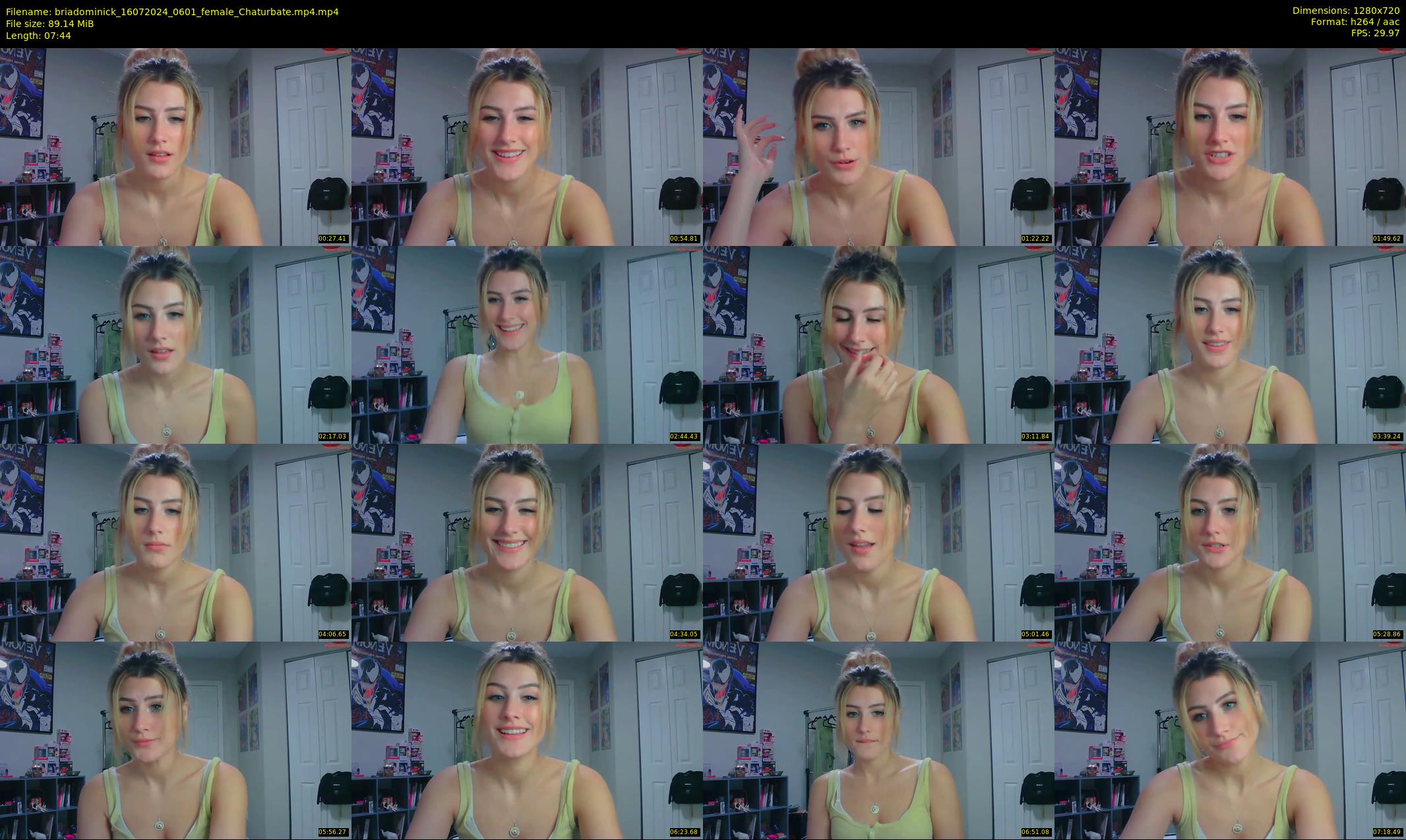 briadominick — 8 minute Chaturbate couple cam show recording, 720p, Jul 16, 2024
