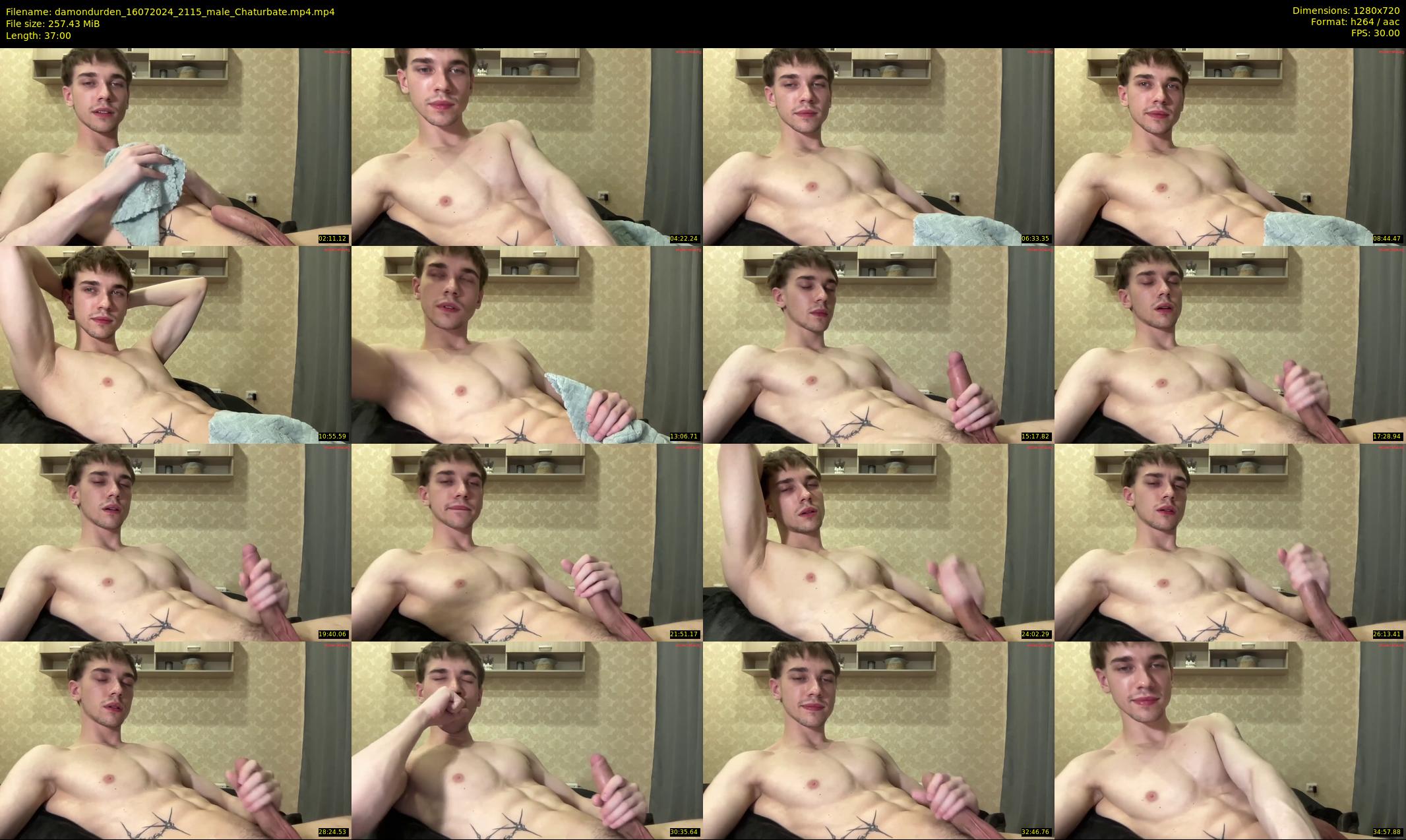 damondurden — 37 minute Chaturbate male cam show recording, 720p, Jul 16, 2024