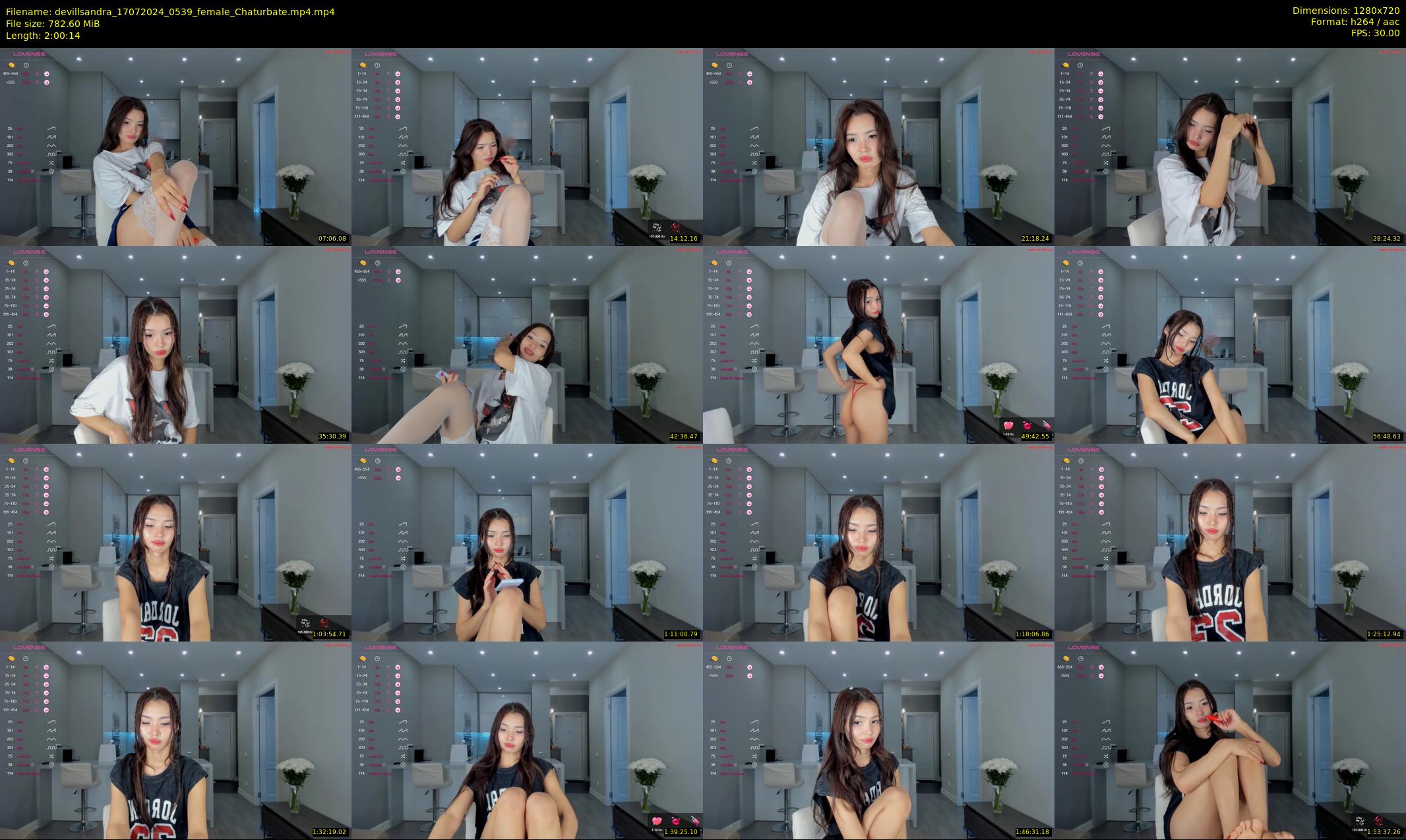 devillsandra — 121 minute Chaturbate female cam show recording, 720p, Jul 17, 2024