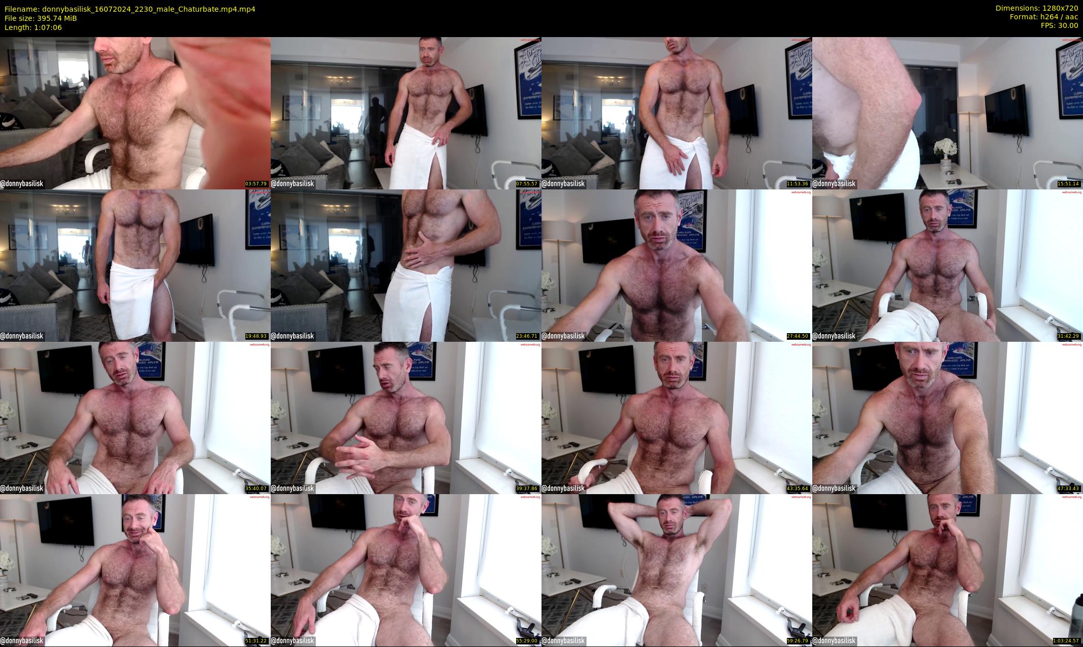 donnybasilisk — 68 minute Chaturbate male cam show recording, 720p, Jul 16, 2024