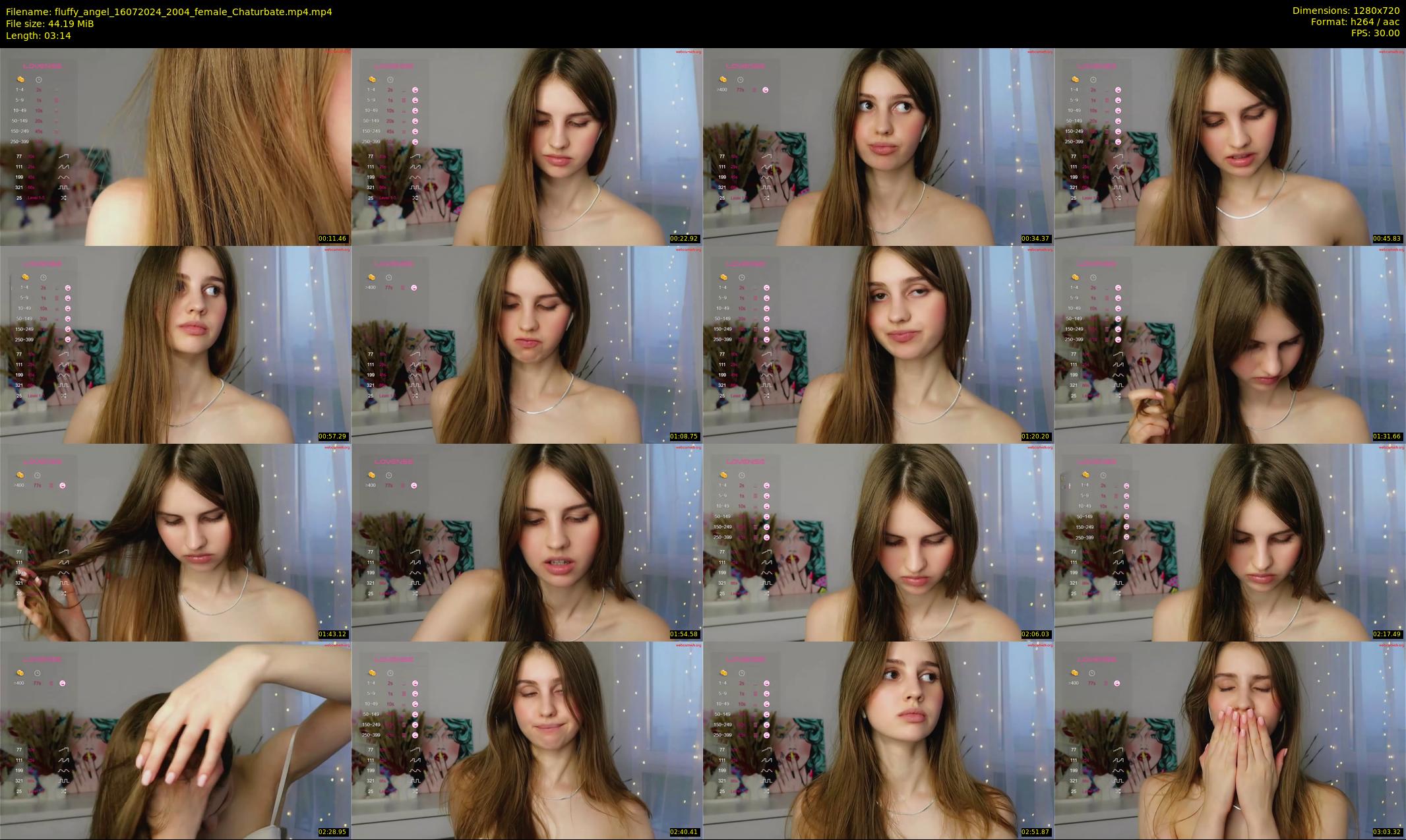 fluffy_angel — 4 minute Chaturbate female cam show recording, 720p, Jul 16, 2024