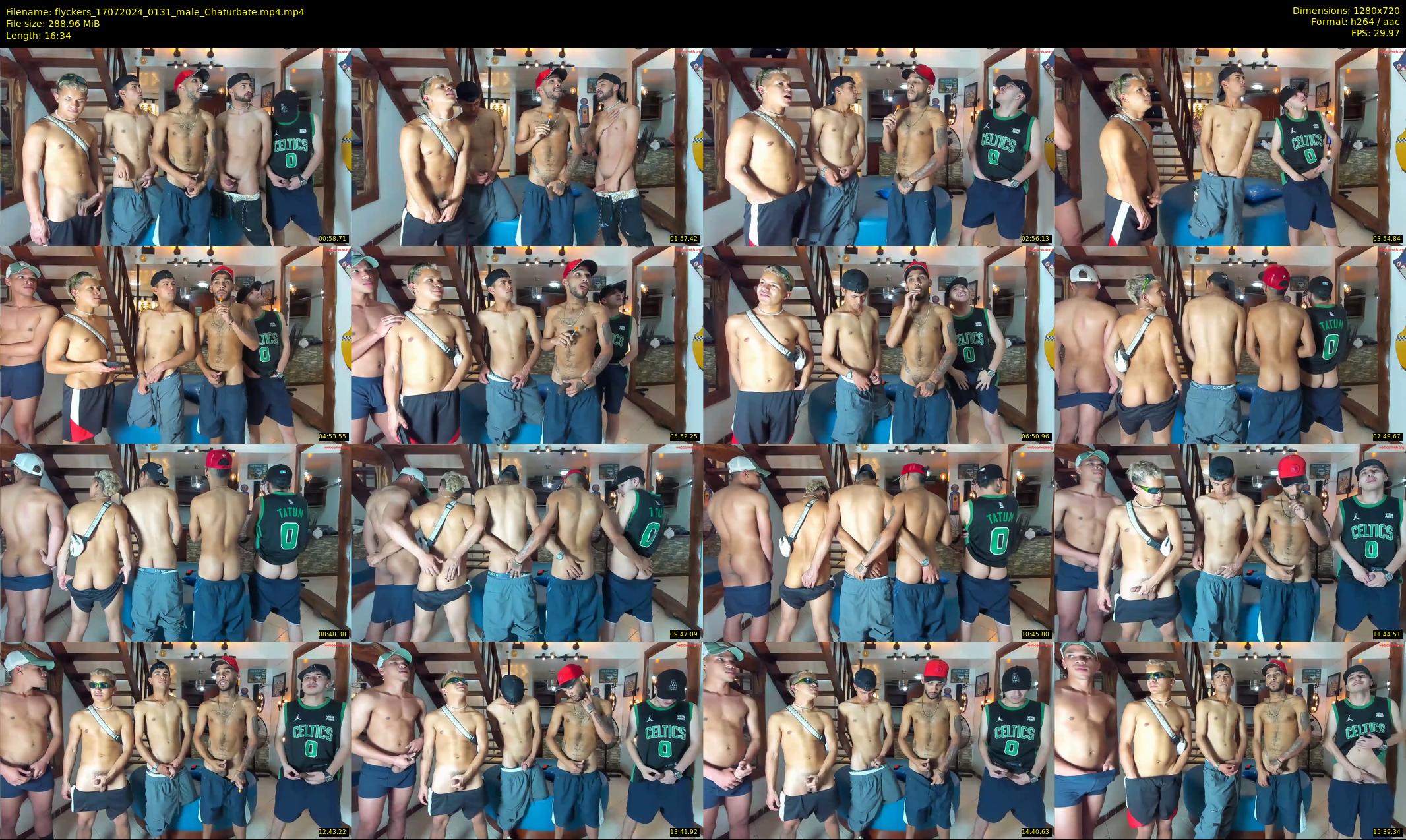 flyckers — 17 minute Chaturbate male cam show recording, 720p, Jul 17, 2024
