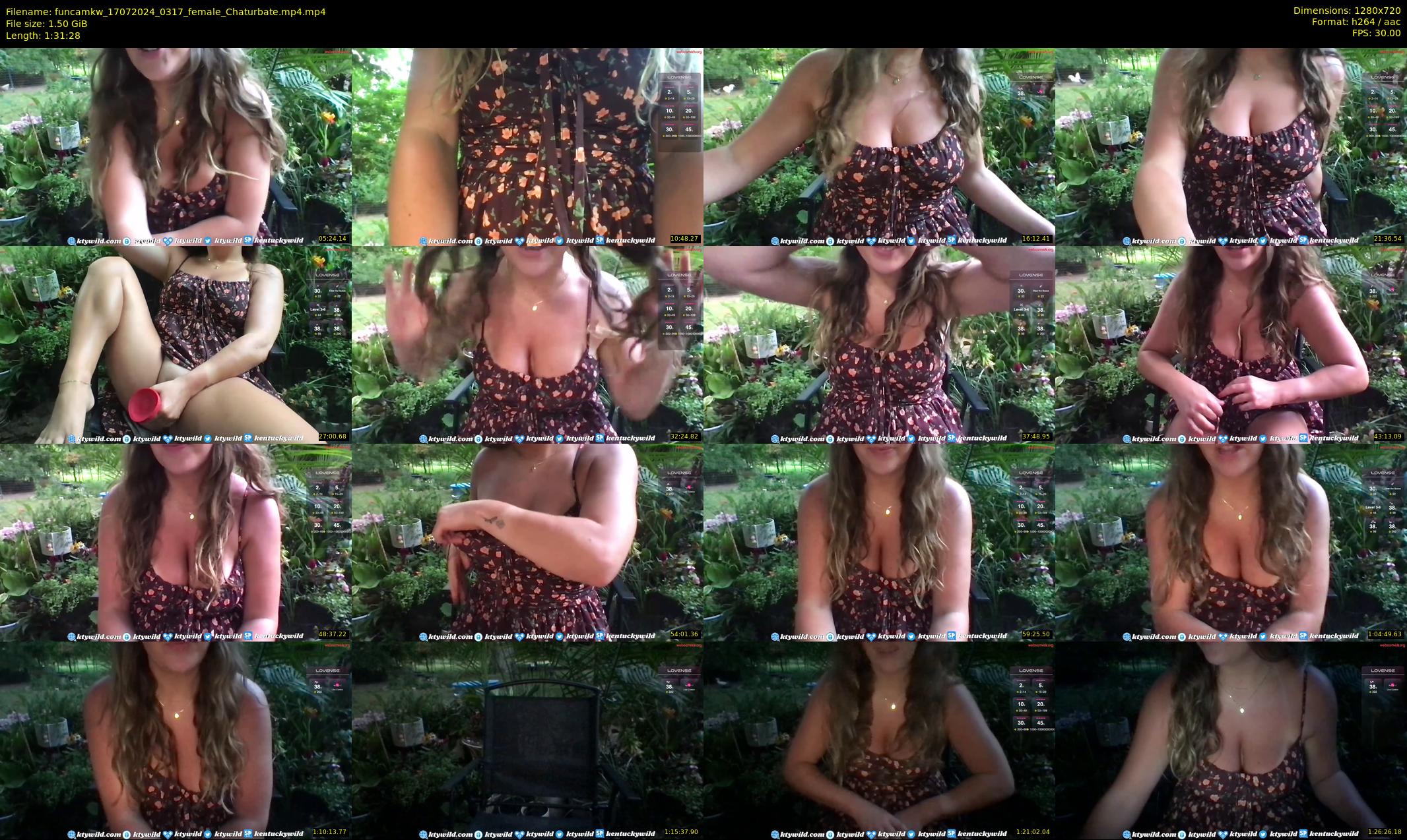 funcamkw — 92 minute Chaturbate female cam show recording, 720p, Jul 17, 2024