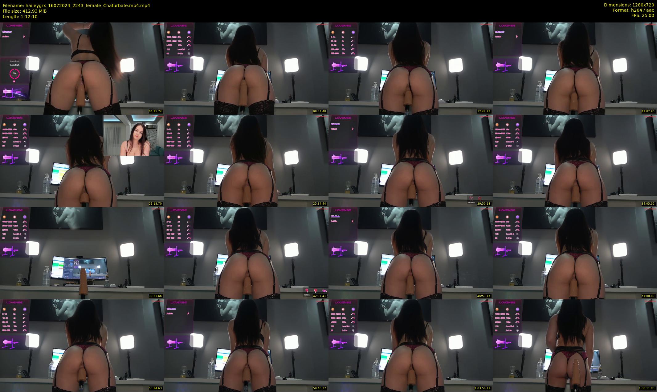 haileygrx — 73 minute Chaturbate female cam show recording, 720p, Jul 16, 2024