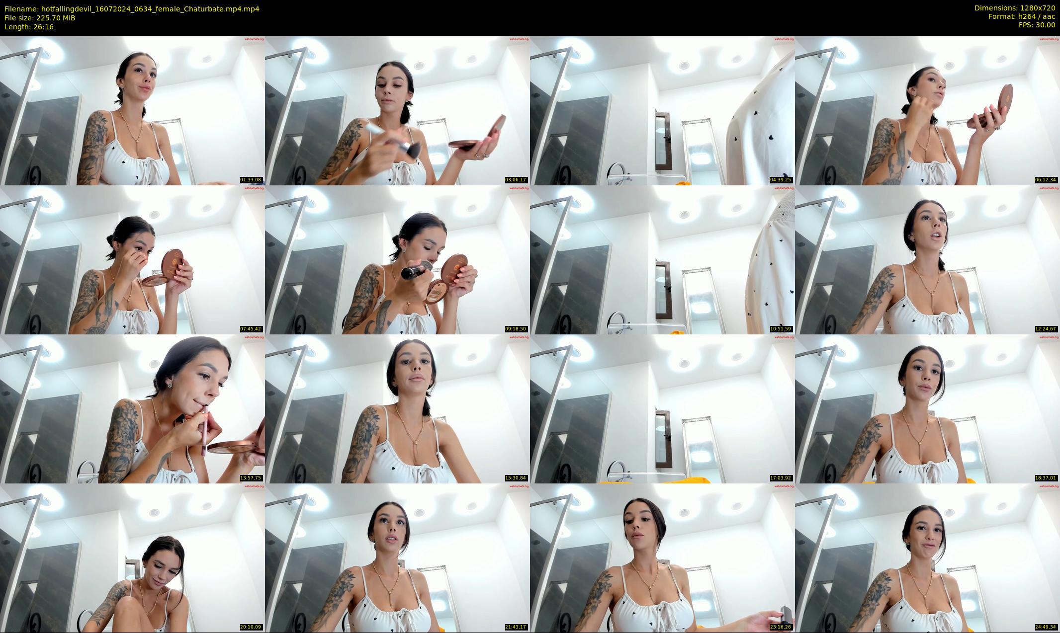 hotfallingdevil — 27 minute Chaturbate female cam show recording, 720p, Jul 16, 2024