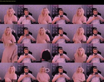hottyblonds — 14 minute Chaturbate couple cam show recording, 720p, Jul 16, 2024