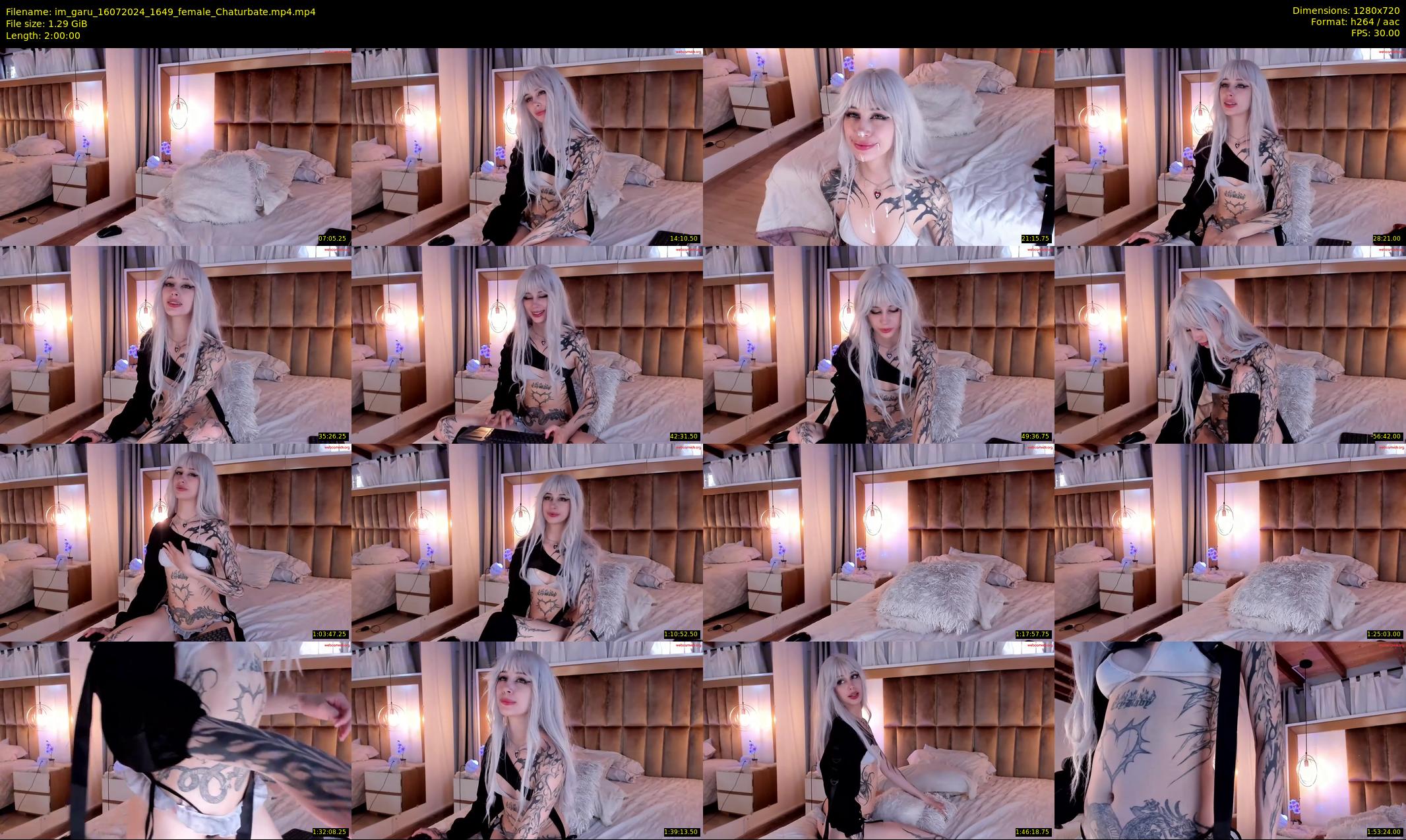 im_garu — 120 minute Chaturbate female cam show recording, 720p, Jul 16, 2024
