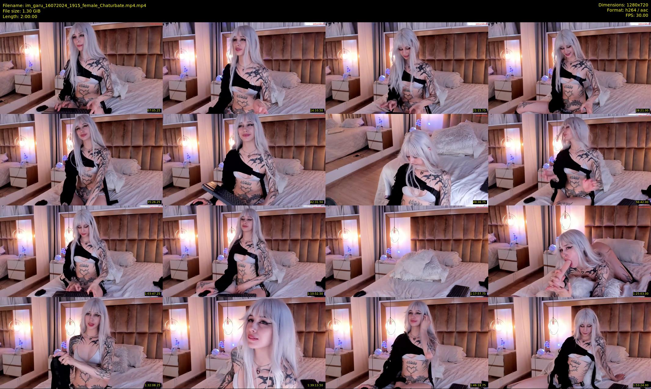 im_garu — 120 minute Chaturbate female cam show recording, 720p, Jul 16, 2024