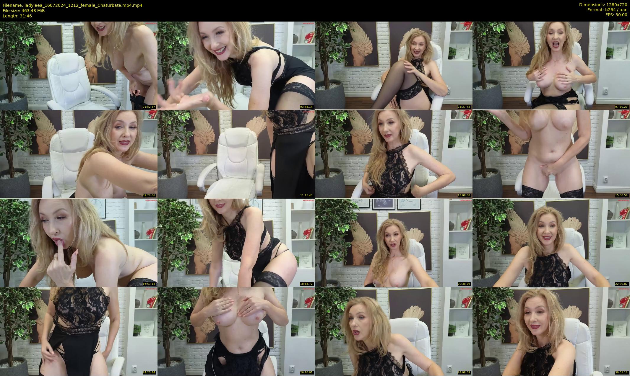 ladyleea — 32 minute Chaturbate female cam show recording, 720p, Jul 16, 2024