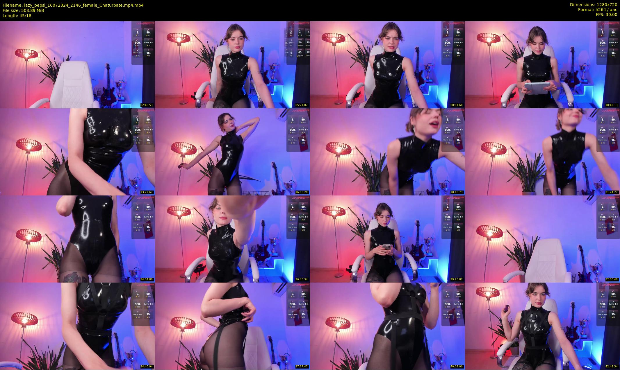 lazy_pepsi — 46 minute Chaturbate female cam show recording, 720p, Jul 16, 2024