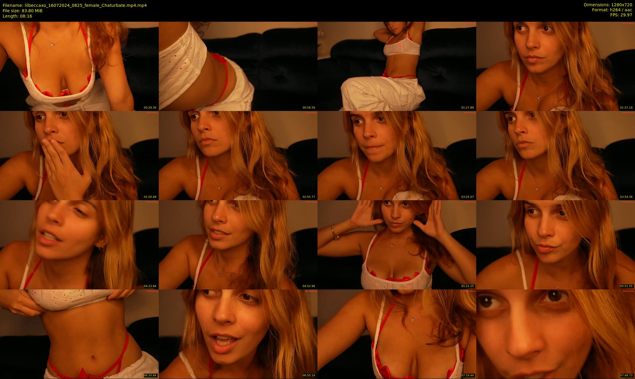 lilbeccaxo — 9 minute Chaturbate female cam show recording, 720p, Jul 16, 2024