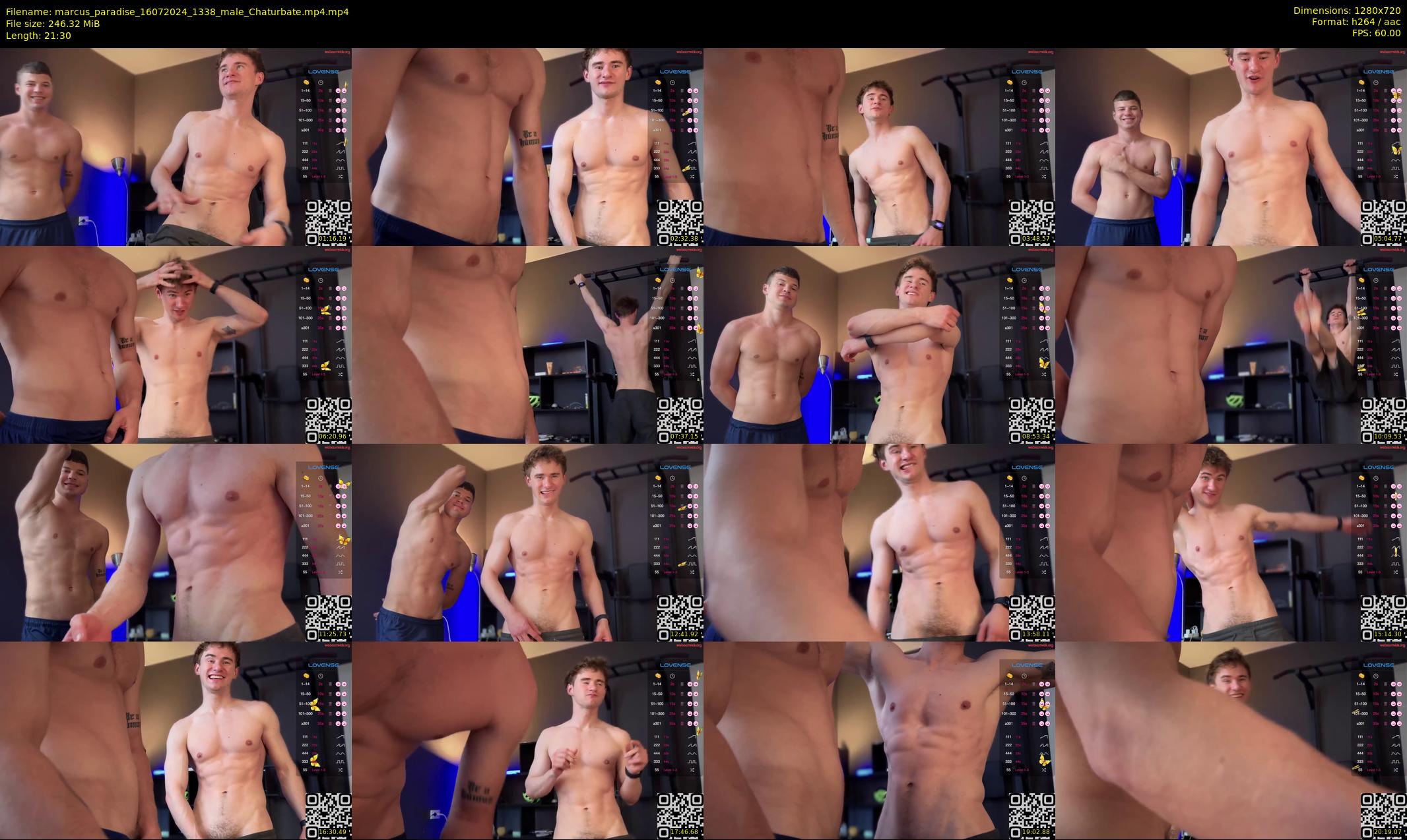 marcus_paradise — 22 minute Chaturbate male cam show recording, 720p, Jul 16, 2024