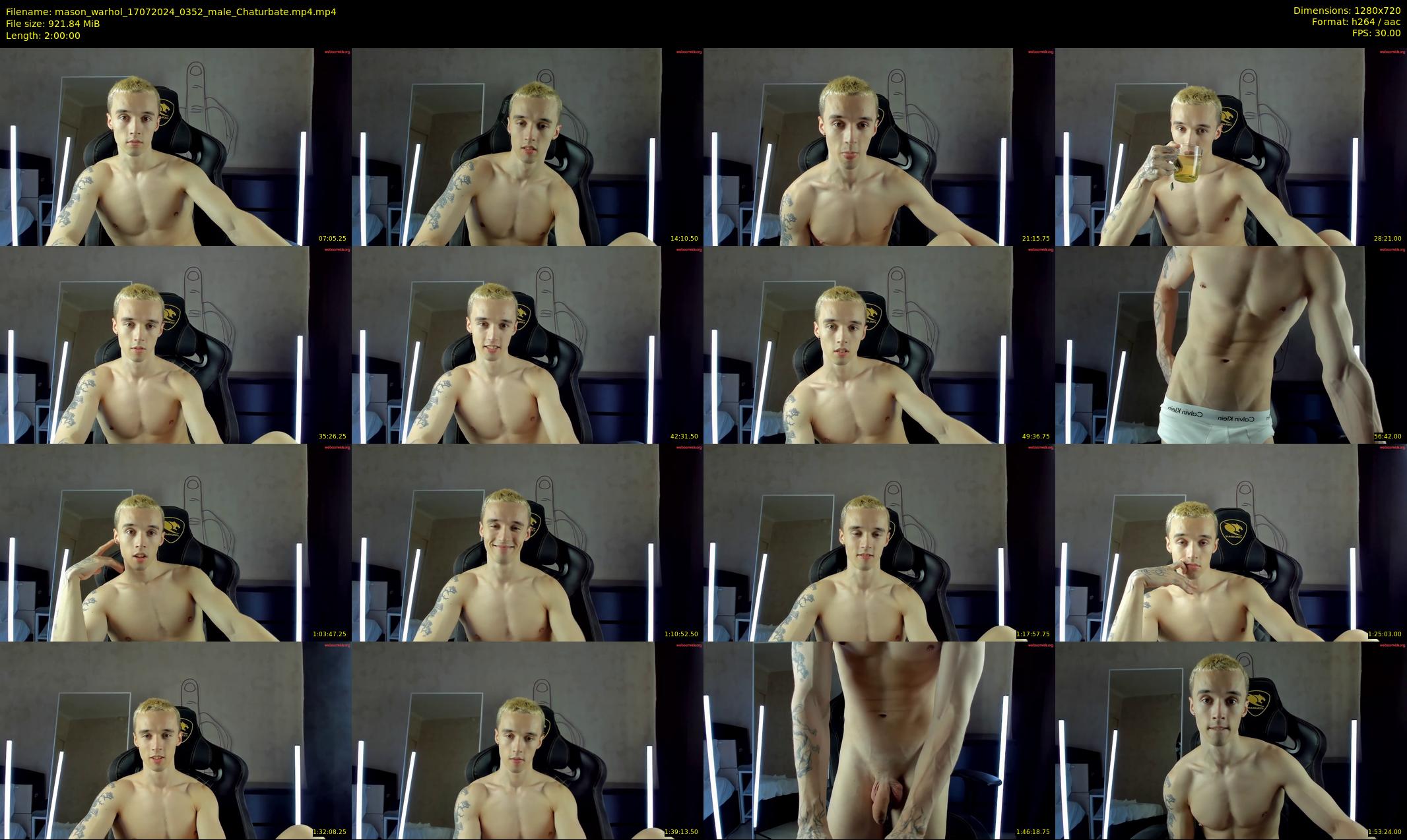 mason_warhol — 120 minute Chaturbate male cam show recording, 720p, Jul 17, 2024