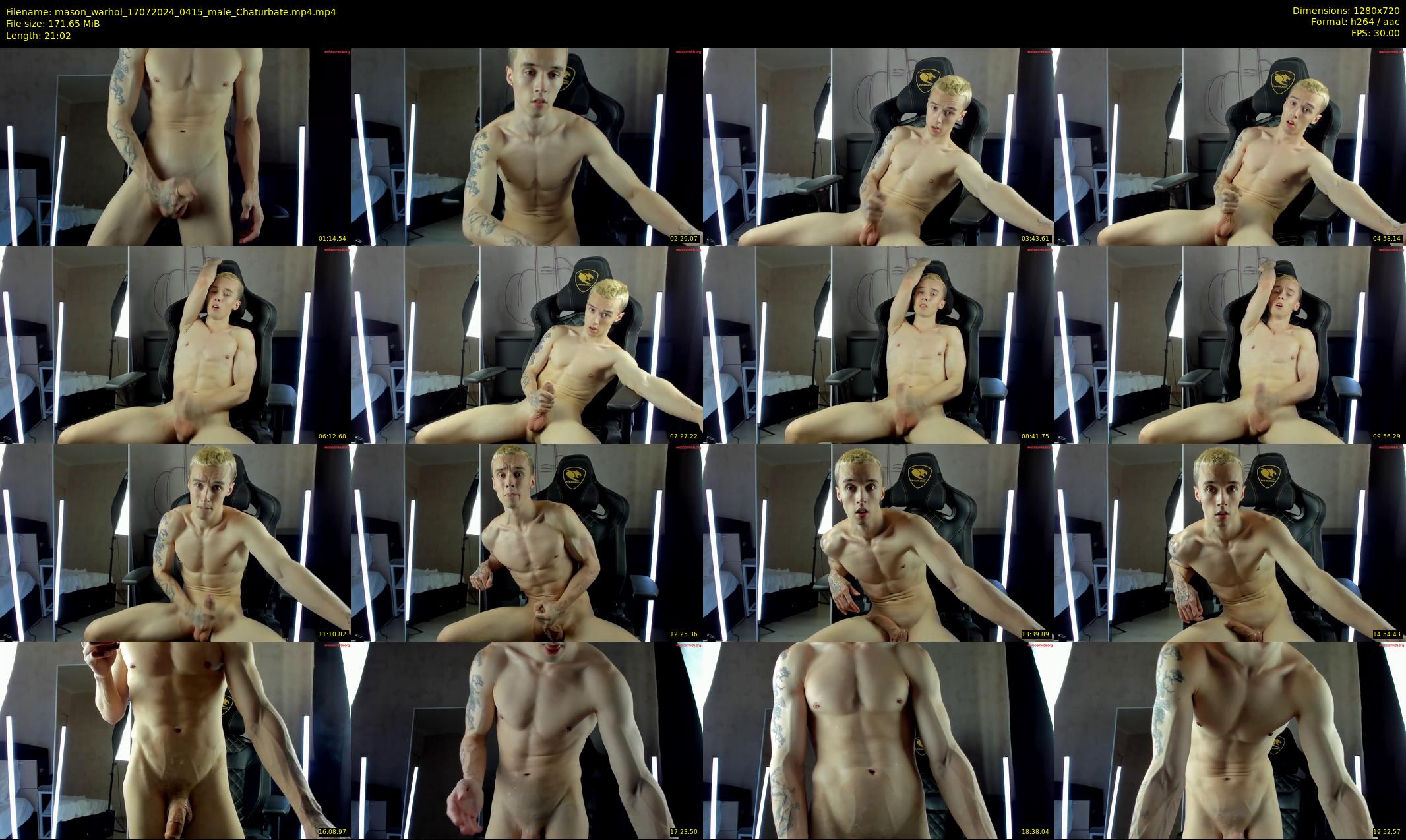 mason_warhol — 22 minute Chaturbate male cam show recording, 720p, Jul 17, 2024