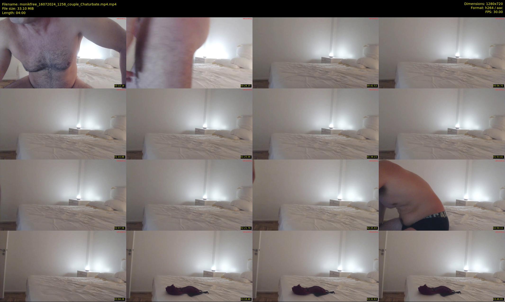 monikfree — 4 minute Chaturbate couple cam show recording, 720p, Jul 16, 2024