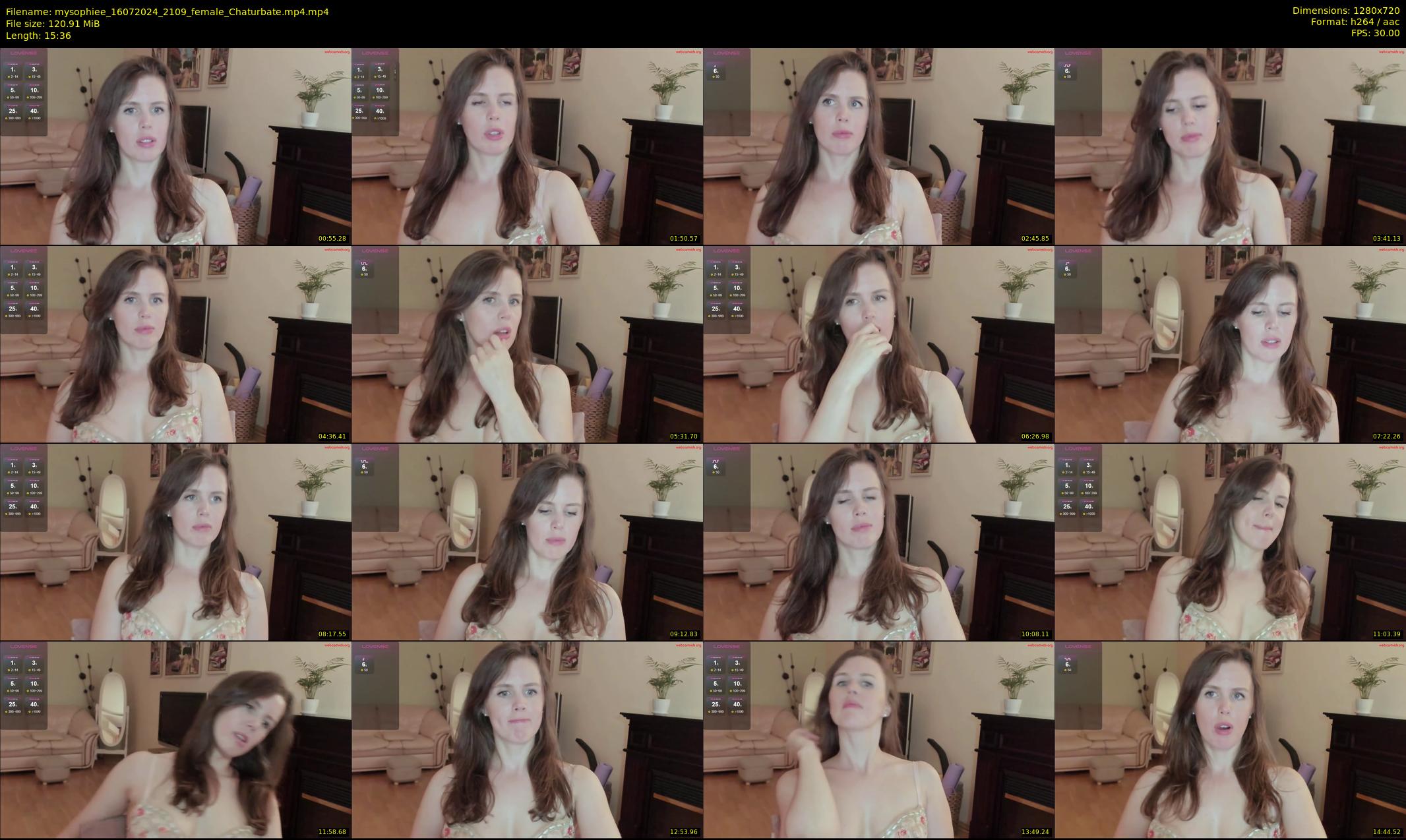 mysophiee — 16 minute Chaturbate female cam show recording, 720p, Jul 16, 2024