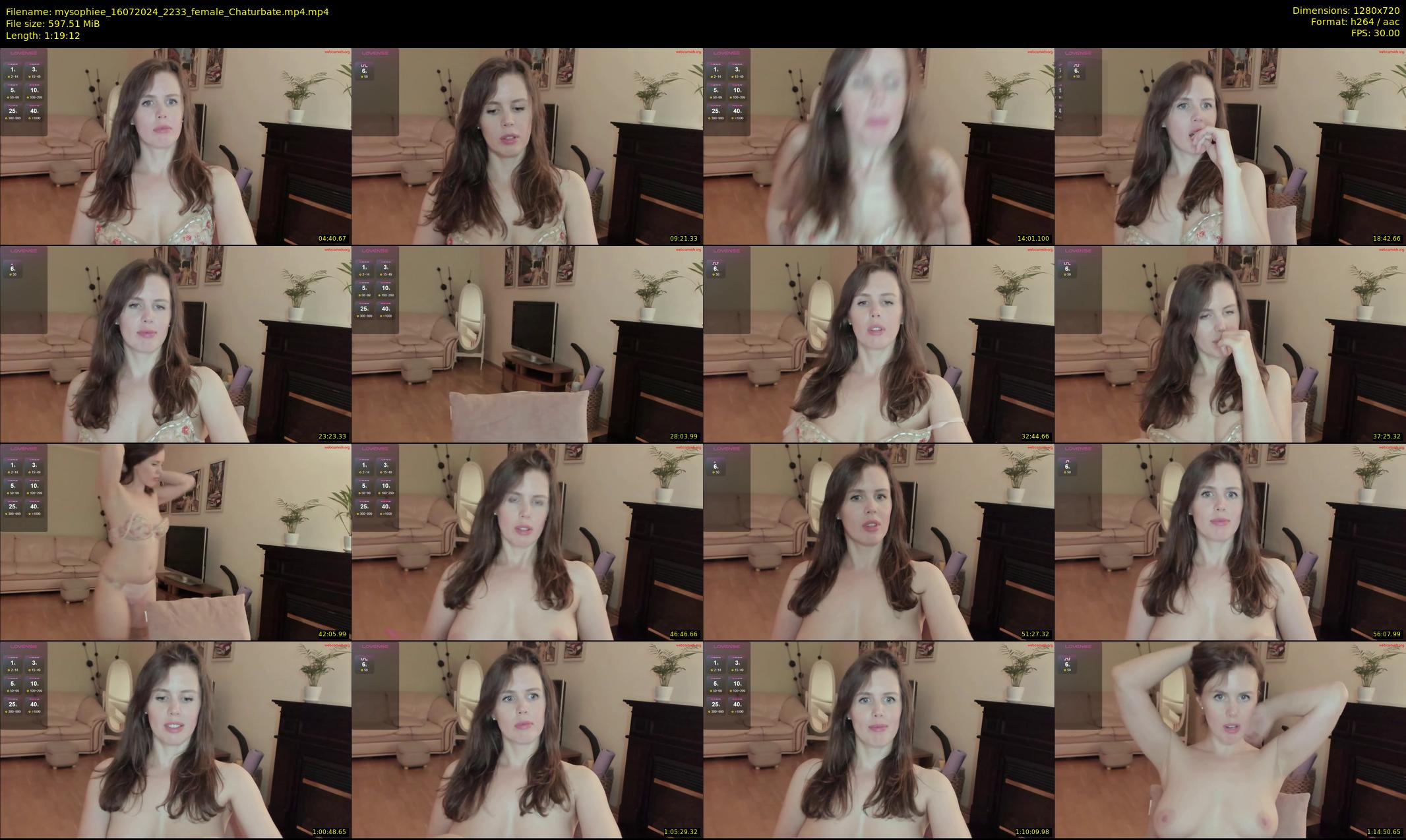 mysophiee — 80 minute Chaturbate female cam show recording, 720p, Jul 16, 2024