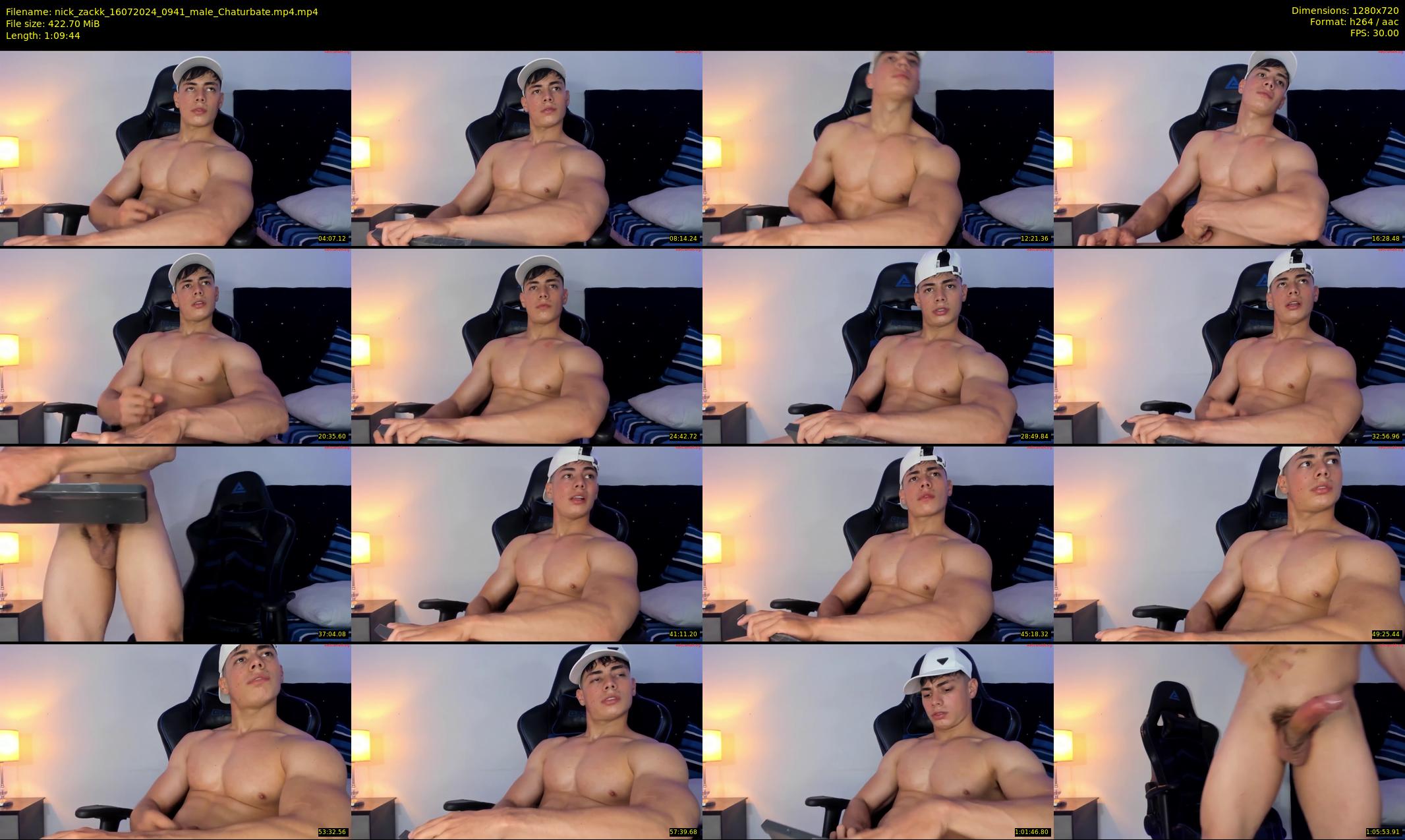 nick_zackk — 70 minute Chaturbate male cam show recording, 720p, Jul 16, 2024