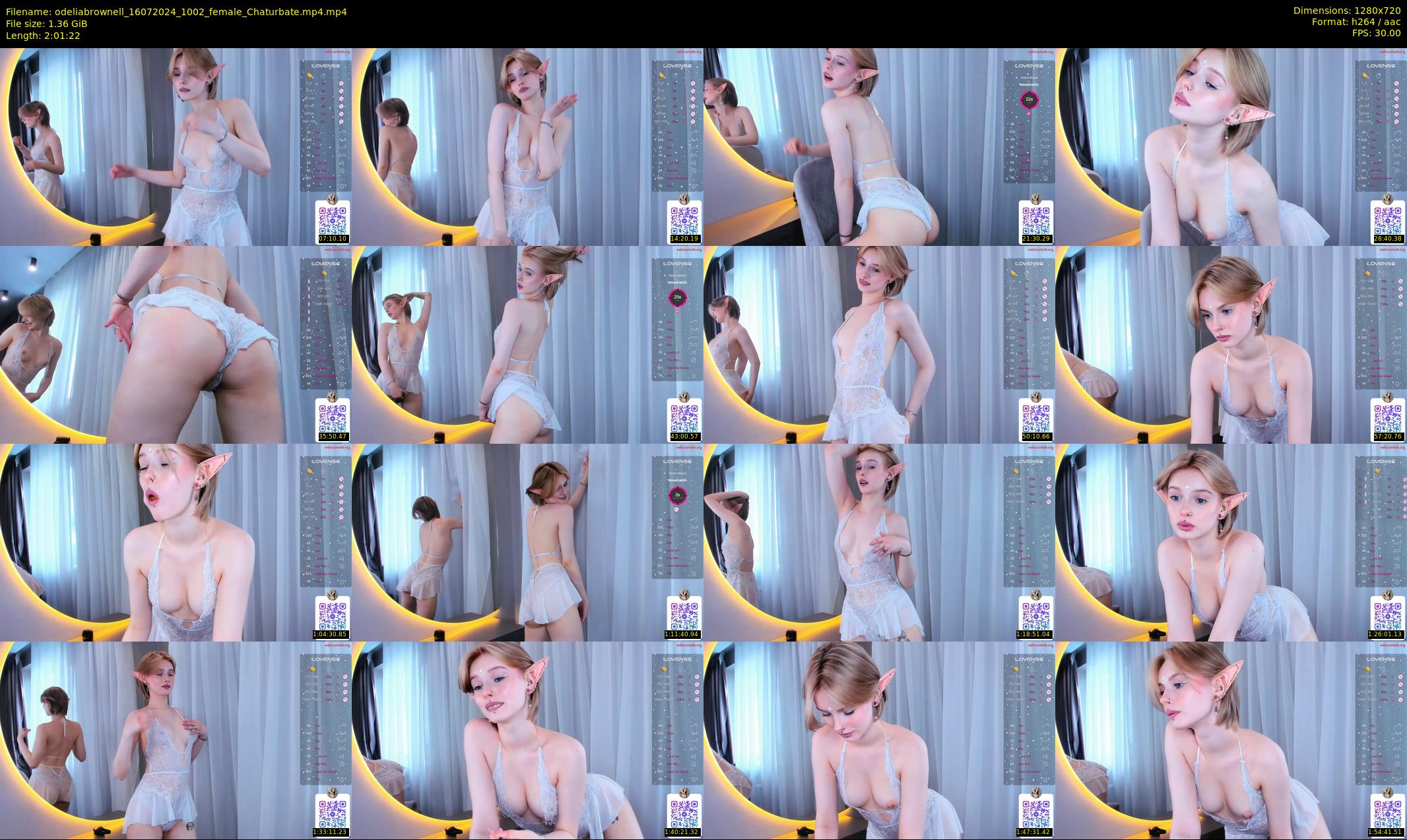 odeliabrownell — 122 minute Chaturbate female cam show recording, 720p, Jul 16, 2024