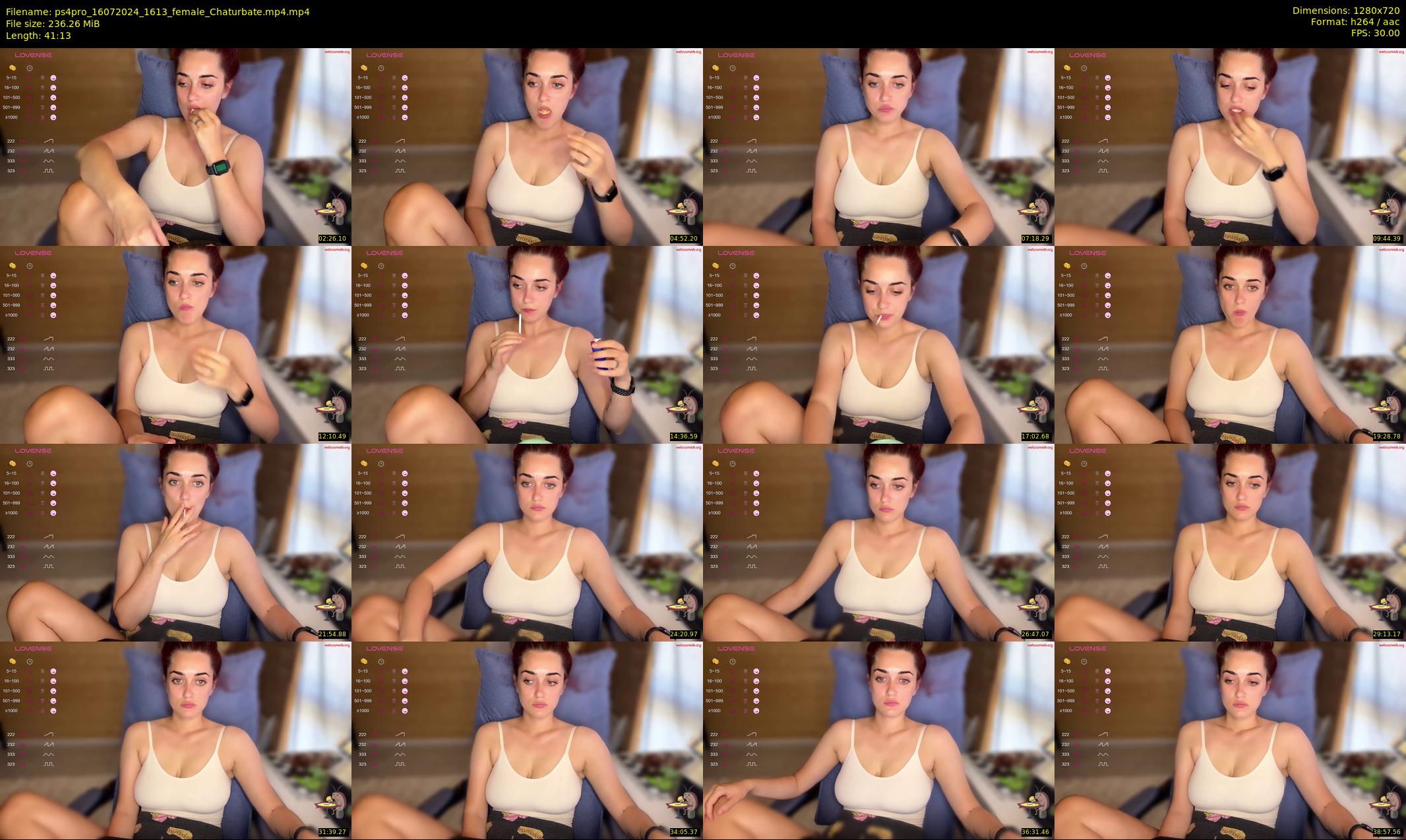 ps4pro — 42 minute Chaturbate female cam show recording, 720p, Jul 16, 2024