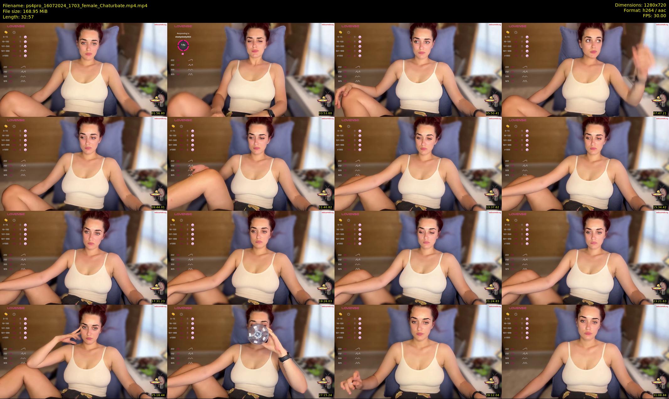 ps4pro — 33 minute Chaturbate female cam show recording, 720p, Jul 16, 2024
